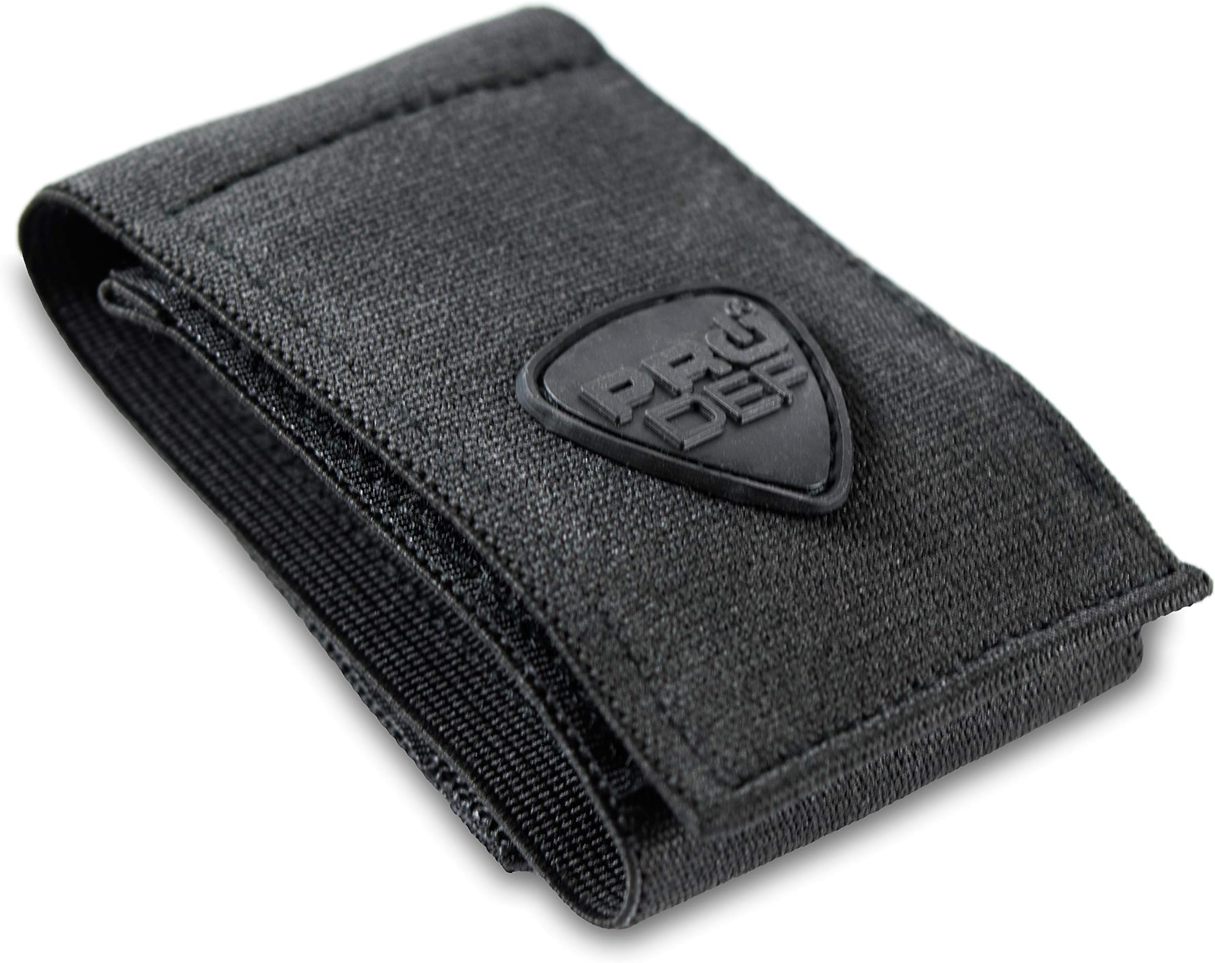 Glove holder mod. III with hook & loop fastener (horizontal) - for Security, Police and everyday use