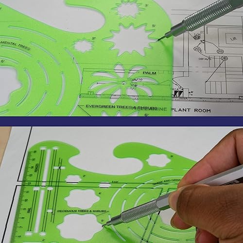 Miniatura 5 de Pacific Arc Guía de plantillas de paisaje, con árboles, arbustos, setos, cercas, paseos de losas y terrazas