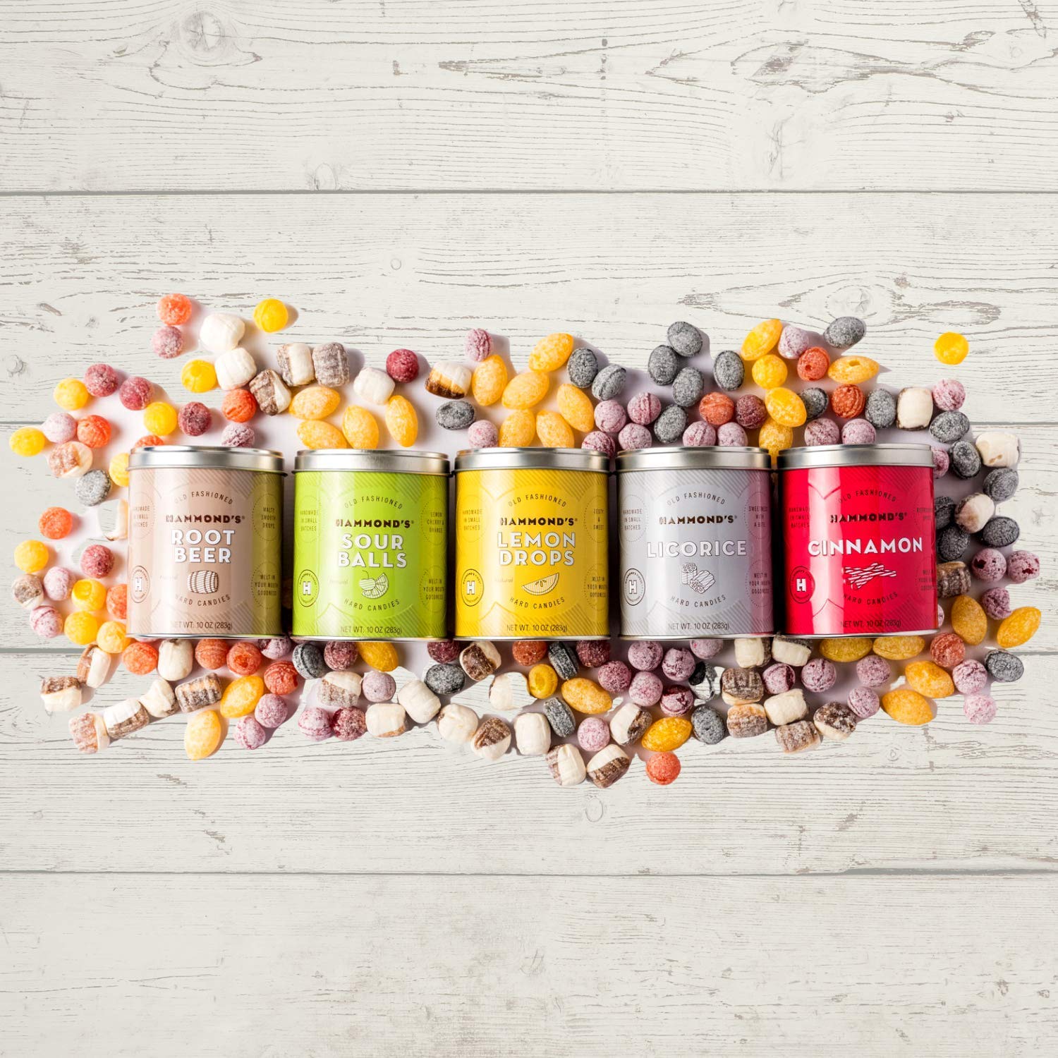 Buy Hammond’s Old Fashioned Sour Balls Pantry Candies 2 10 Ounce Tins