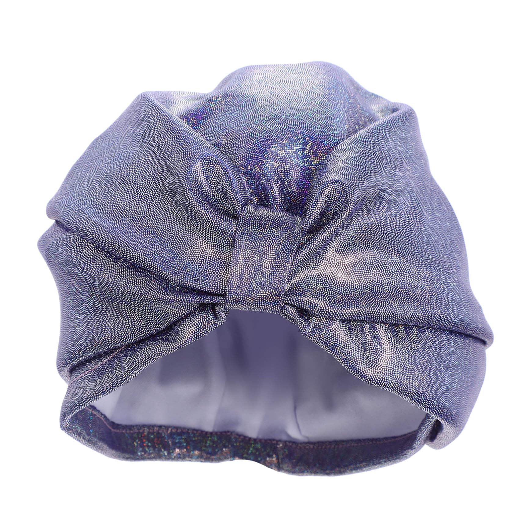 Gorro de Natación para Mujer Pelo Largo, Color Azul Brillante, Tejido de Nailon Elástico, Gorro Práctico y Cómodo para Nadar, para Adultos, Uso en Piscina y Actividades Acuáticas