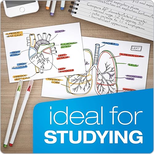 Miniatura 5 de Oxford Tarjetas de índice en blanco, 4 x 6 pulgadas, blancas, 100 tarjetas por paquete (40)