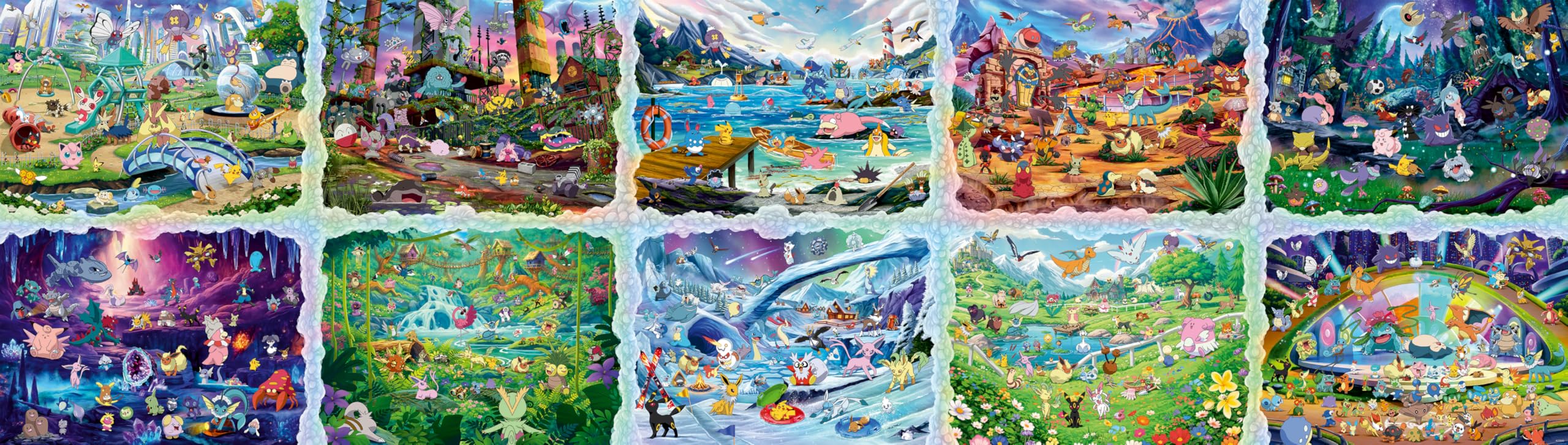 Ravensburger Erwachsenenpuzzle 40000 Teile - Pokémon - Celebration Journey