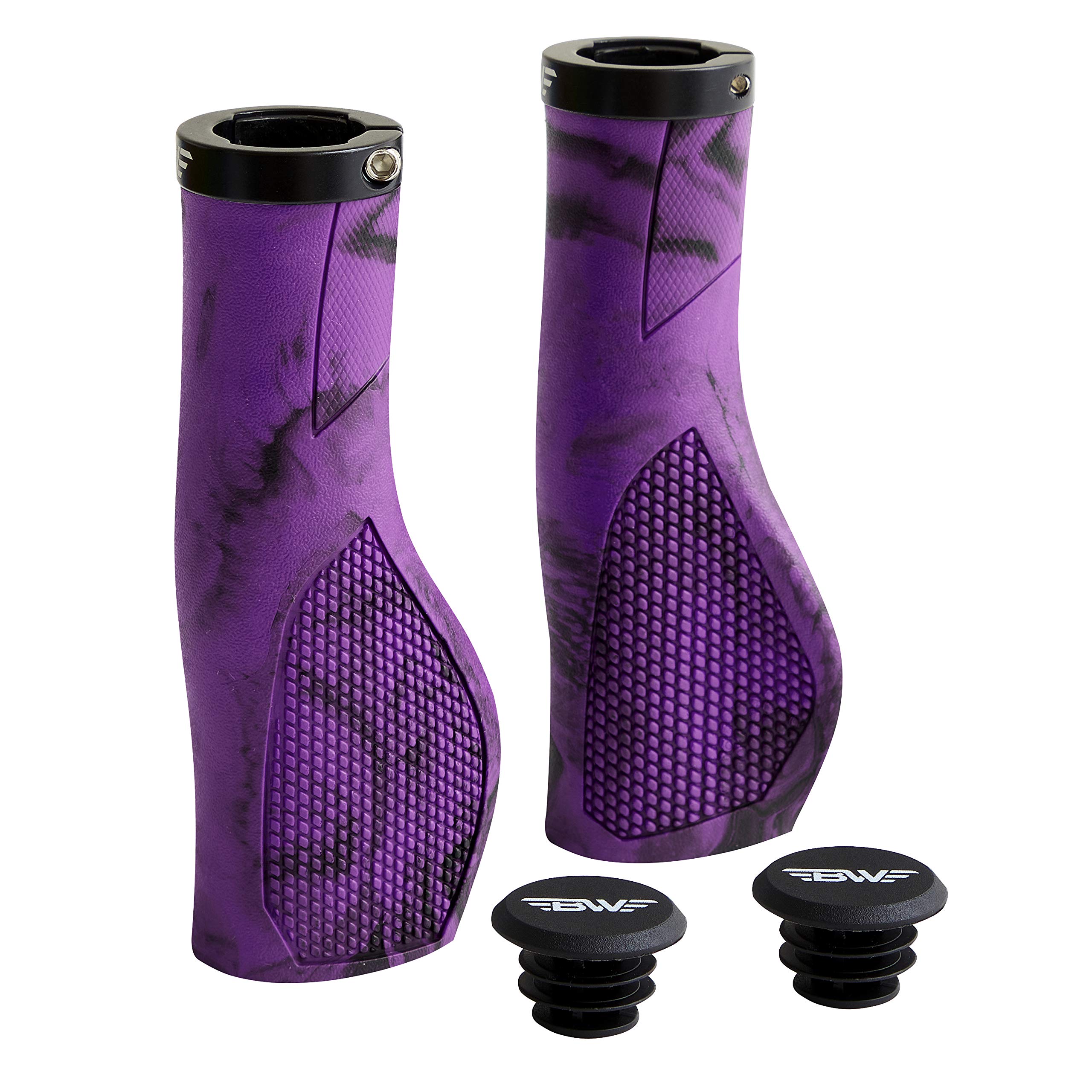 BW USA Ergo-Lock 2.0 Grips Poignées De Guidon De VTT à Double