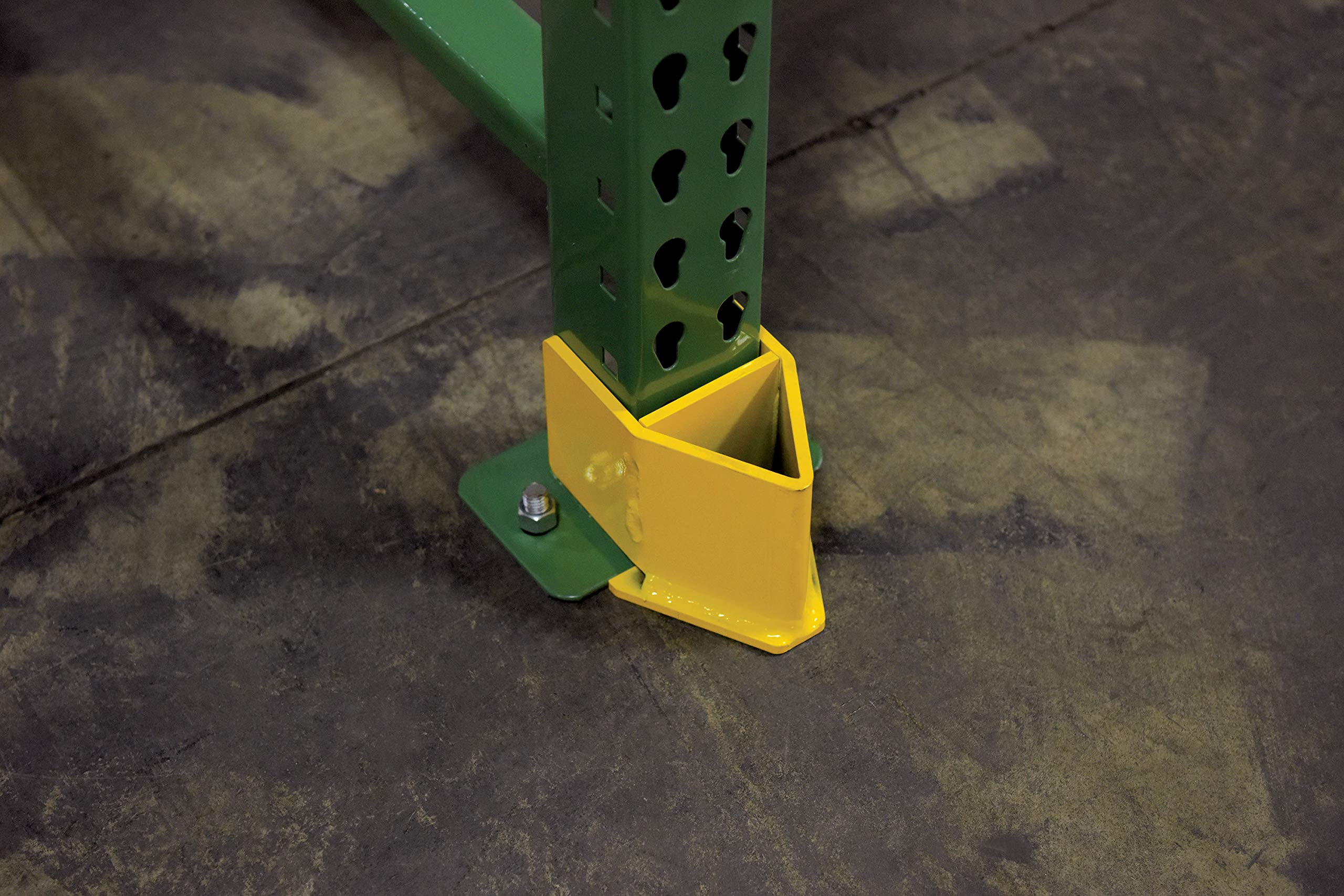 Yellow Storage Rack Guard Industrial Rack Guards Vestil Steel Rack Guard - 7x5x5 Inch Yellow ...
