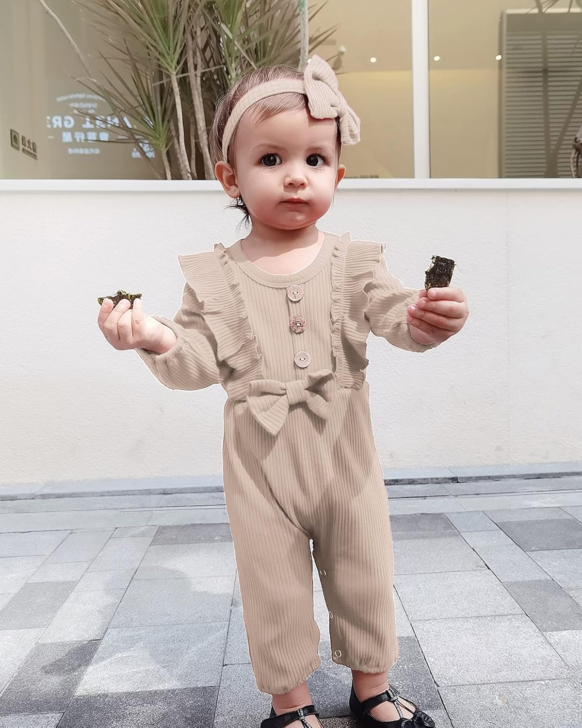 Mioglrie Newborn Baby Girl Clothes One Piece Jumpsuits Clothes Short Sleeve Rompers Summer Clothes for Baby - Image 2