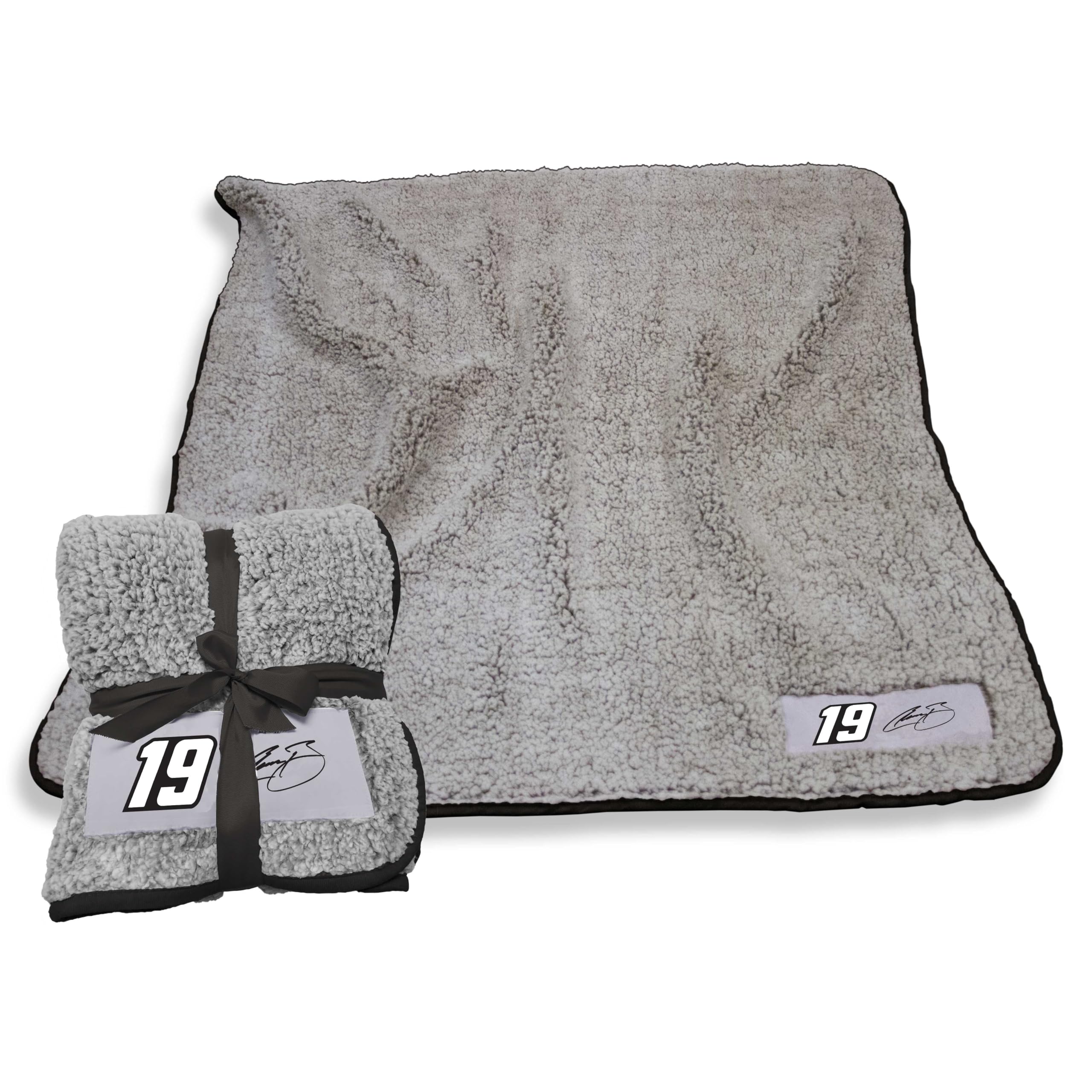 Logo Brands NASCAR Chase Briscoe Frosty Fleece Blanket – 50" x 60" | #19 Car Design | Car Color Trim | Fleece Material