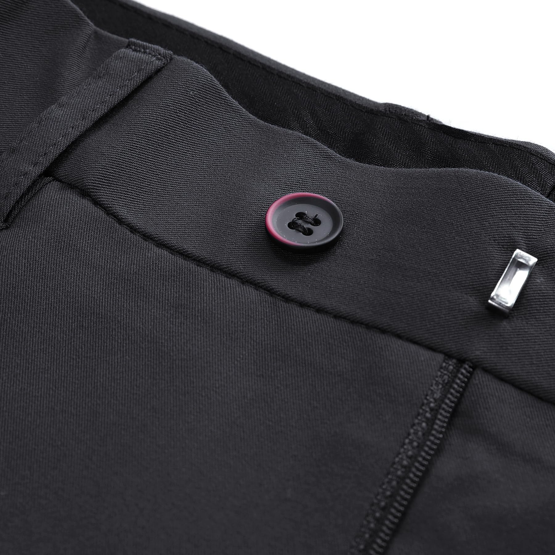 Allthemen Abito da Uomo Elastico 3 Pezzi Completo da Uomo Tinta Unita con Due Bottoni Slim Fit Formale Blazer Pantaloni Gilet