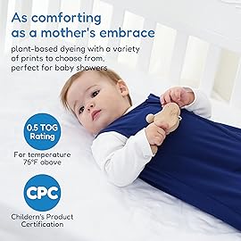 TotAha Sleep Sack 12-18-24 Months 3-Pack, Buttery Soft Baby Wearable Blanket, Light Baby Sleeping Bag with 2-Way Zippers for Boys and Girls, 0.5 TOG