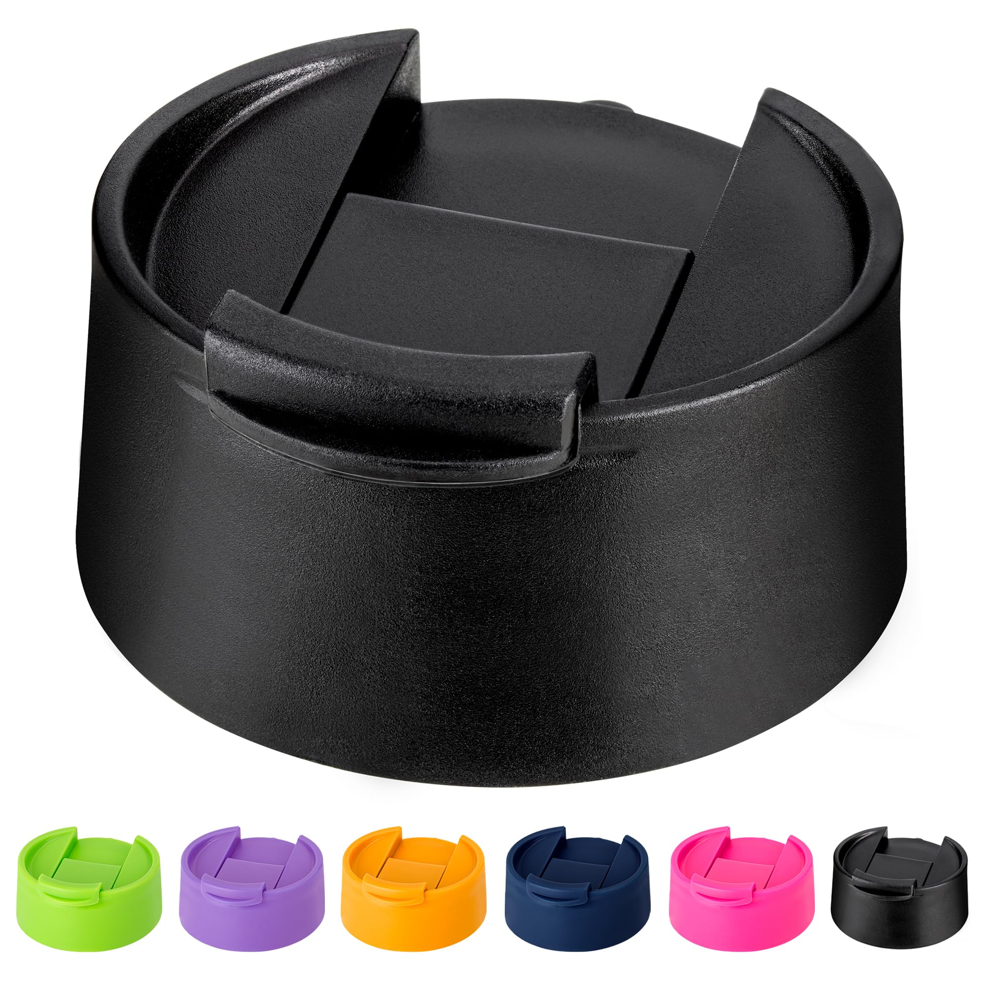 Flip Lid for Hydro Flask 12 16 18 20 32 40 64 oz Wide Mouth Bottle,Replacement Lid for Hydroflask,Thermoflask,Iron Flask and More 2.28" Wide Mouth Bottles