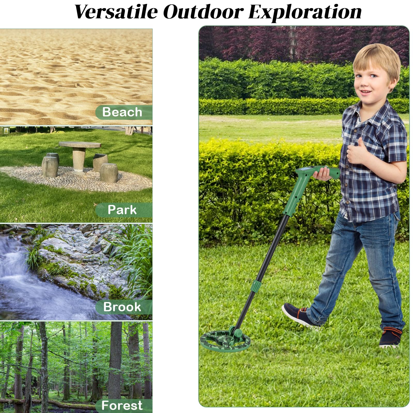 GiantexUK Metal Detector, High Accuracy Detector Kit With 26CM