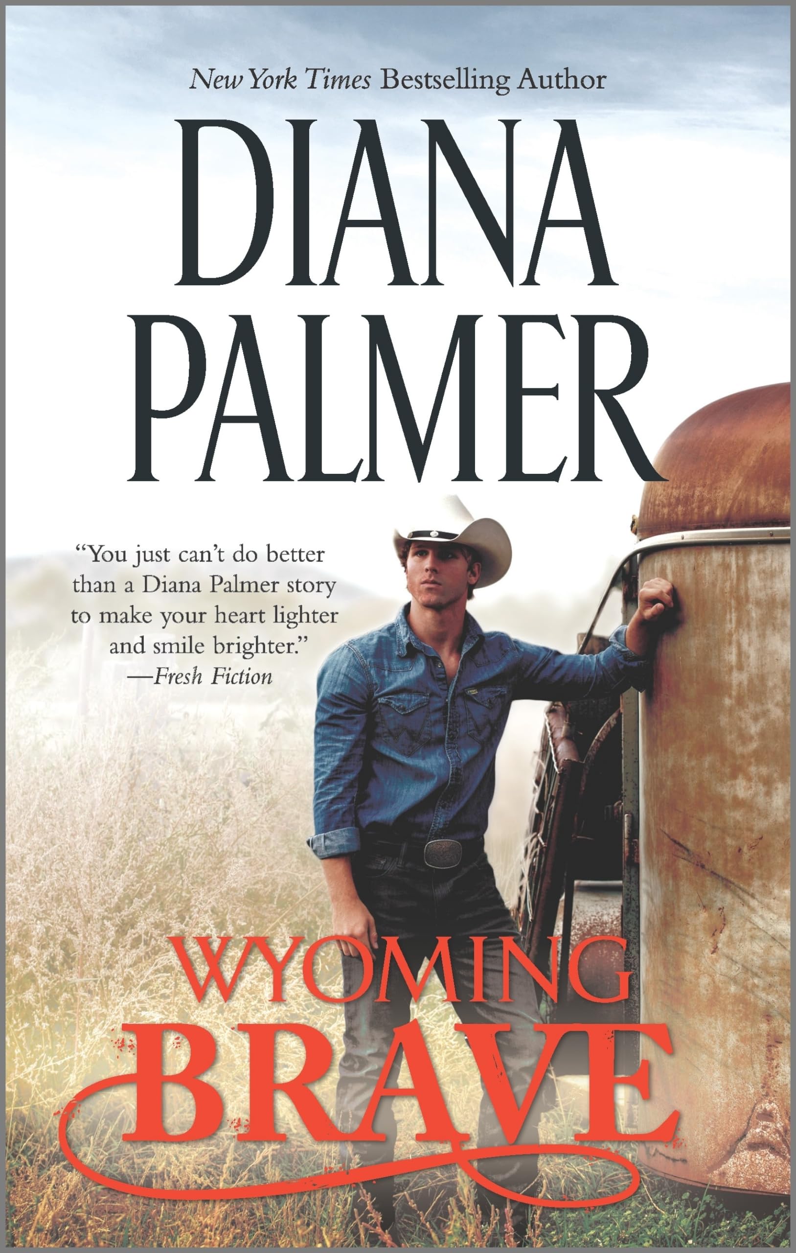 Cover of Wyoming Brave: A Contemporary Western Romance (Wyoming Men, 6)
