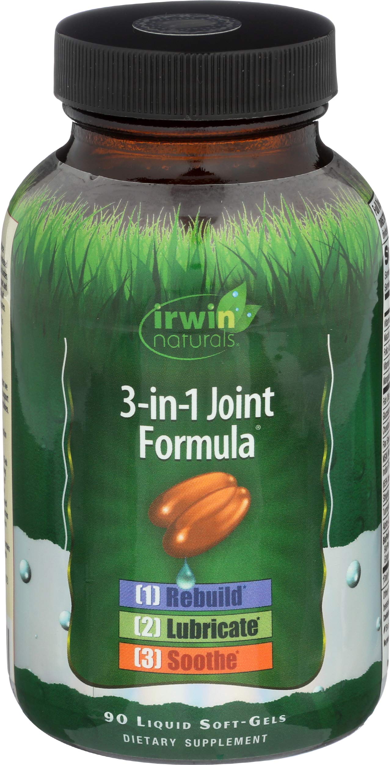 Irwin Naturals, 3-in-1 Joint Formula, 90 Softgels