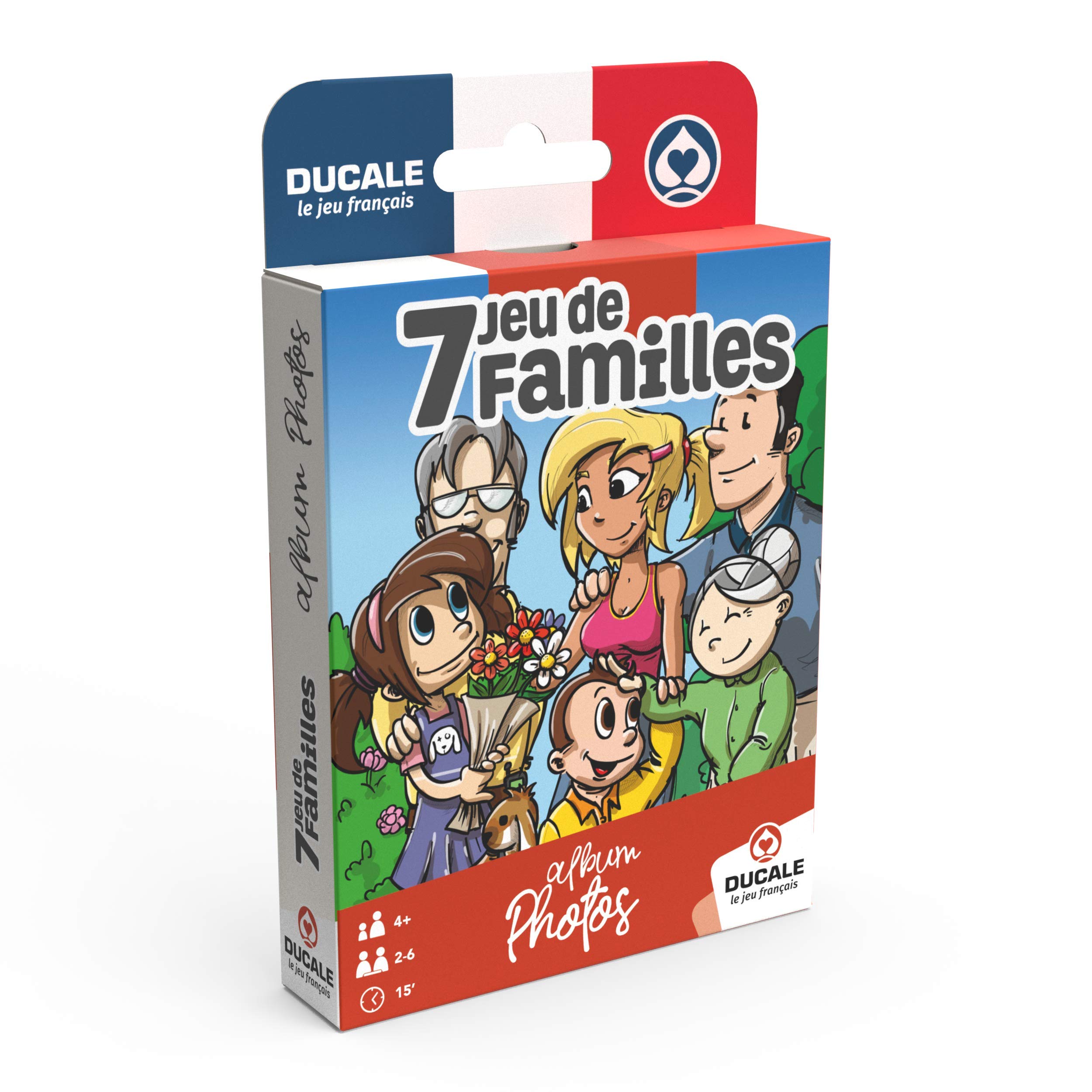 FUFSAWS Ducale, the French Game 7 Familles Mon Album photos Card Game, 108599898