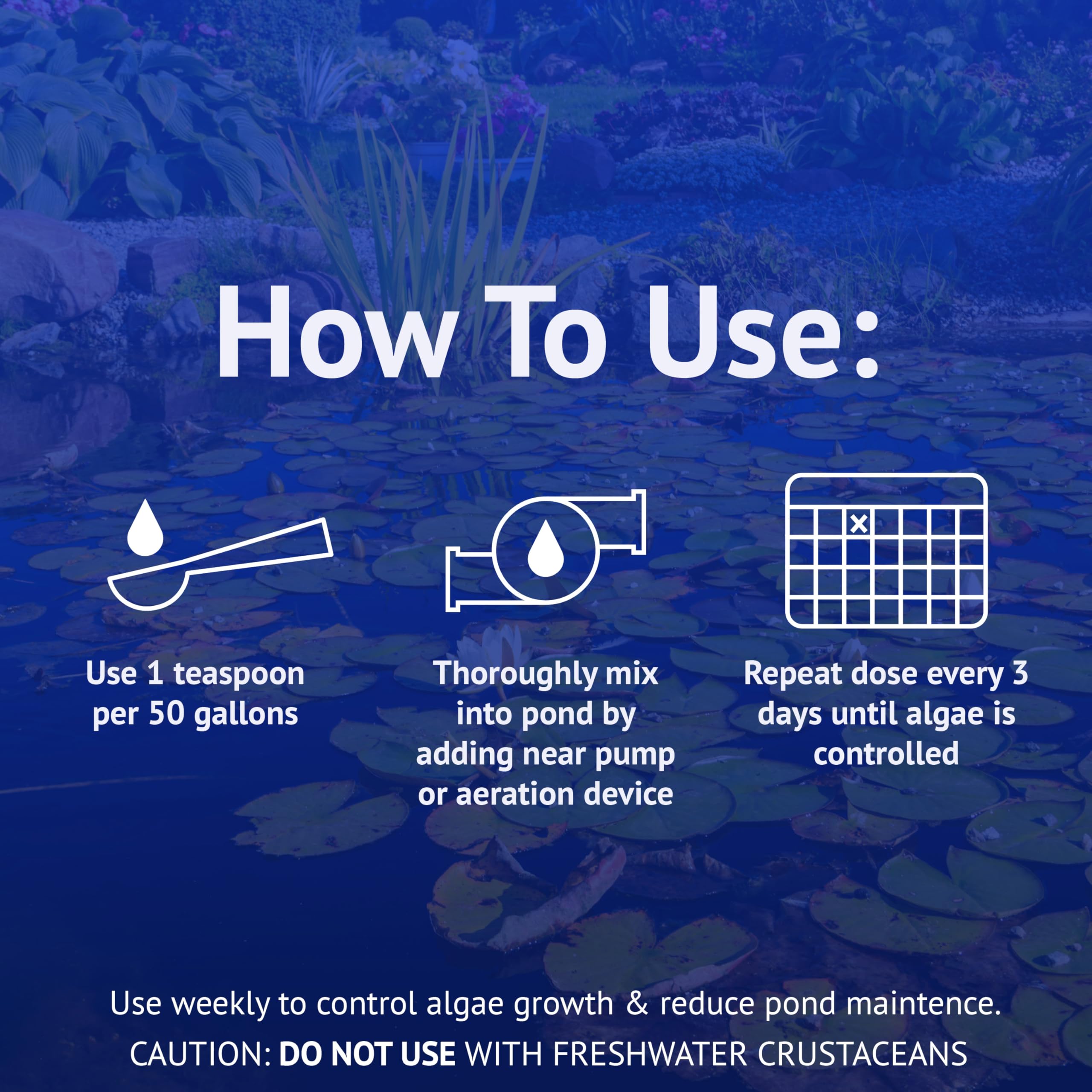 API Pond AlgaeFix - Clear Water Treatment -5 API Pond AlgaeFix - Clear Water Treatment -5