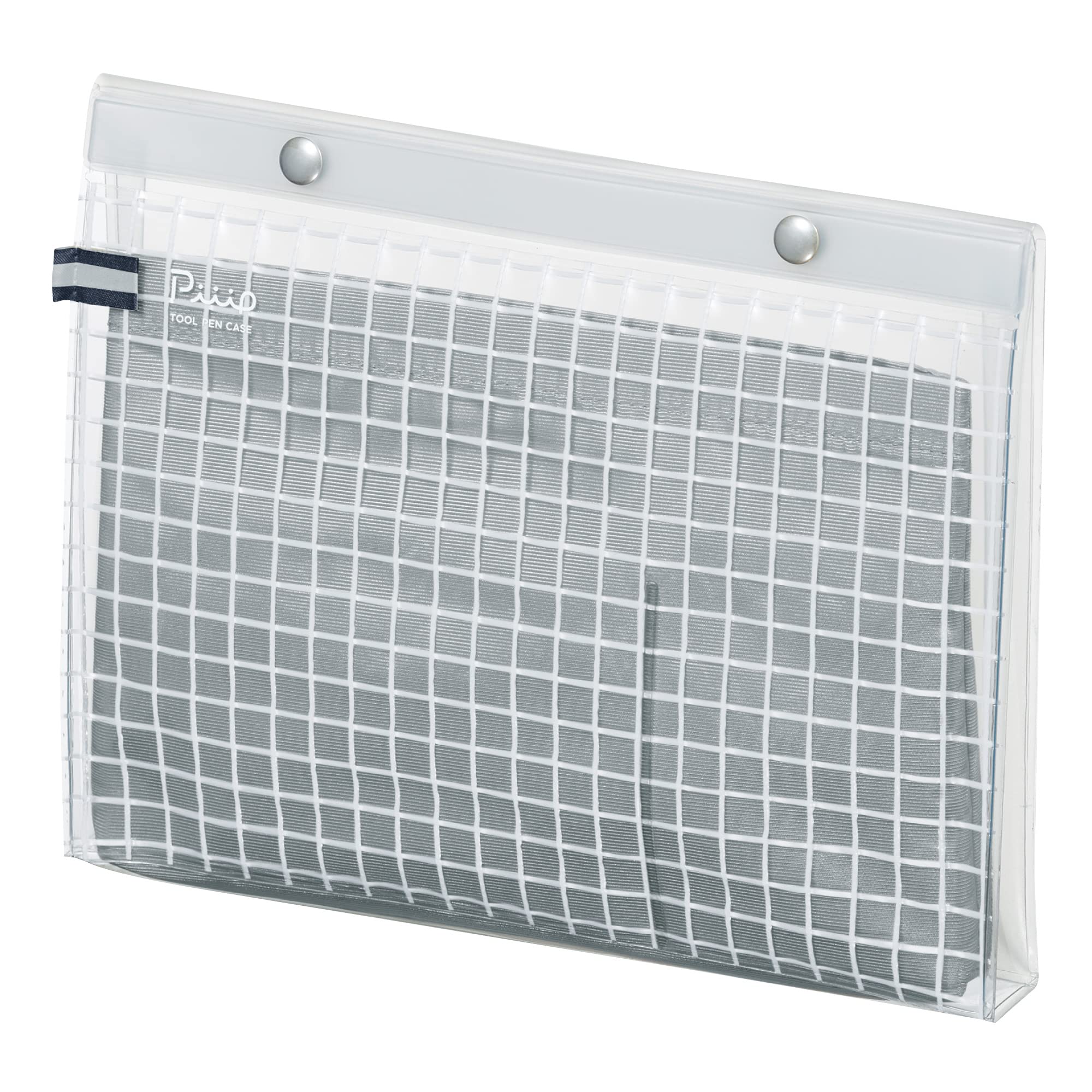 KOKUYOPiiip Tool Pen Case, A5 Flat Type, Silver Gray, Japan Import (F-VBF243-1)
