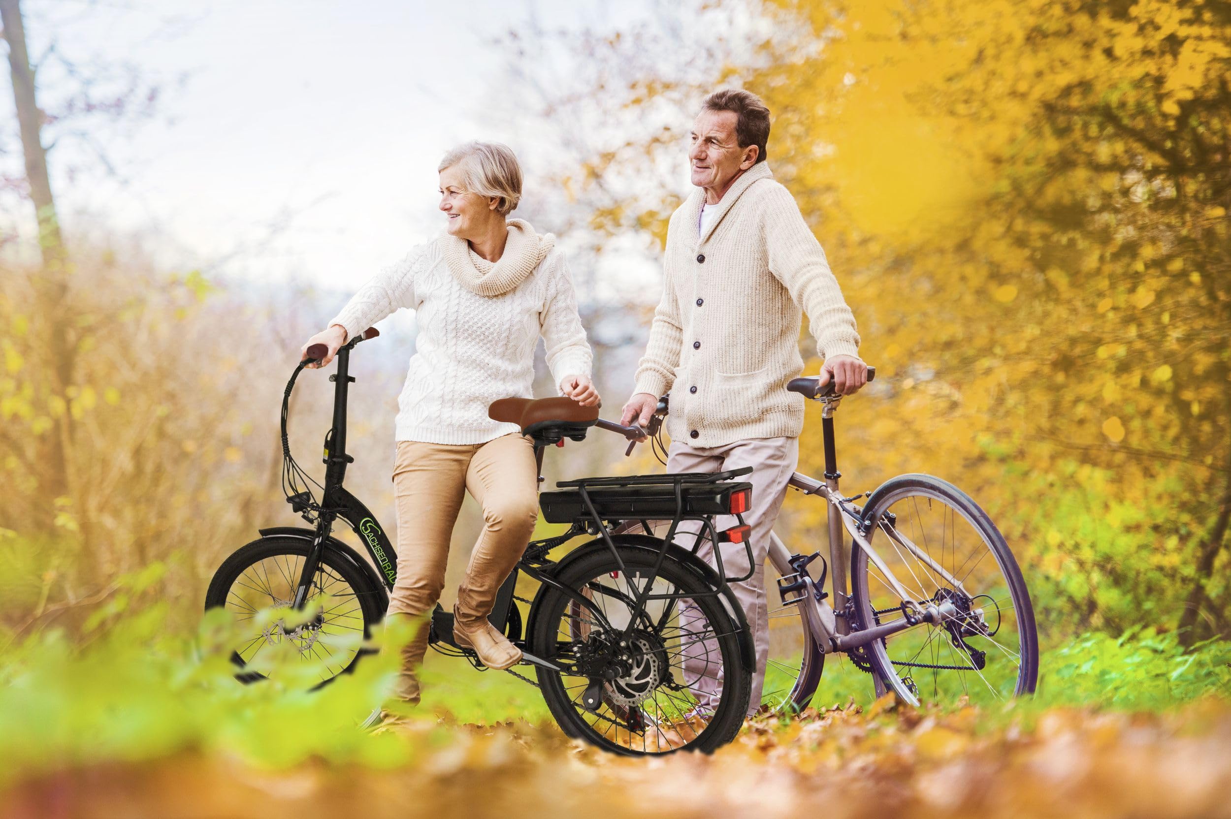 Vélo Électrique Pliable 20 Pouces F2 Farmers VAE Pliant Adulte avec Enjambement Bas Batterie 470Wh Autonomie 130km Confortable et Homologué Route