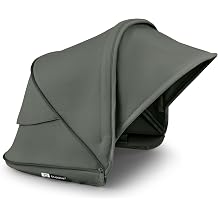 Bugaboo Dragonfly Plus Sun Canopy UPF 50+ Extendable Sunshade - Forest Green