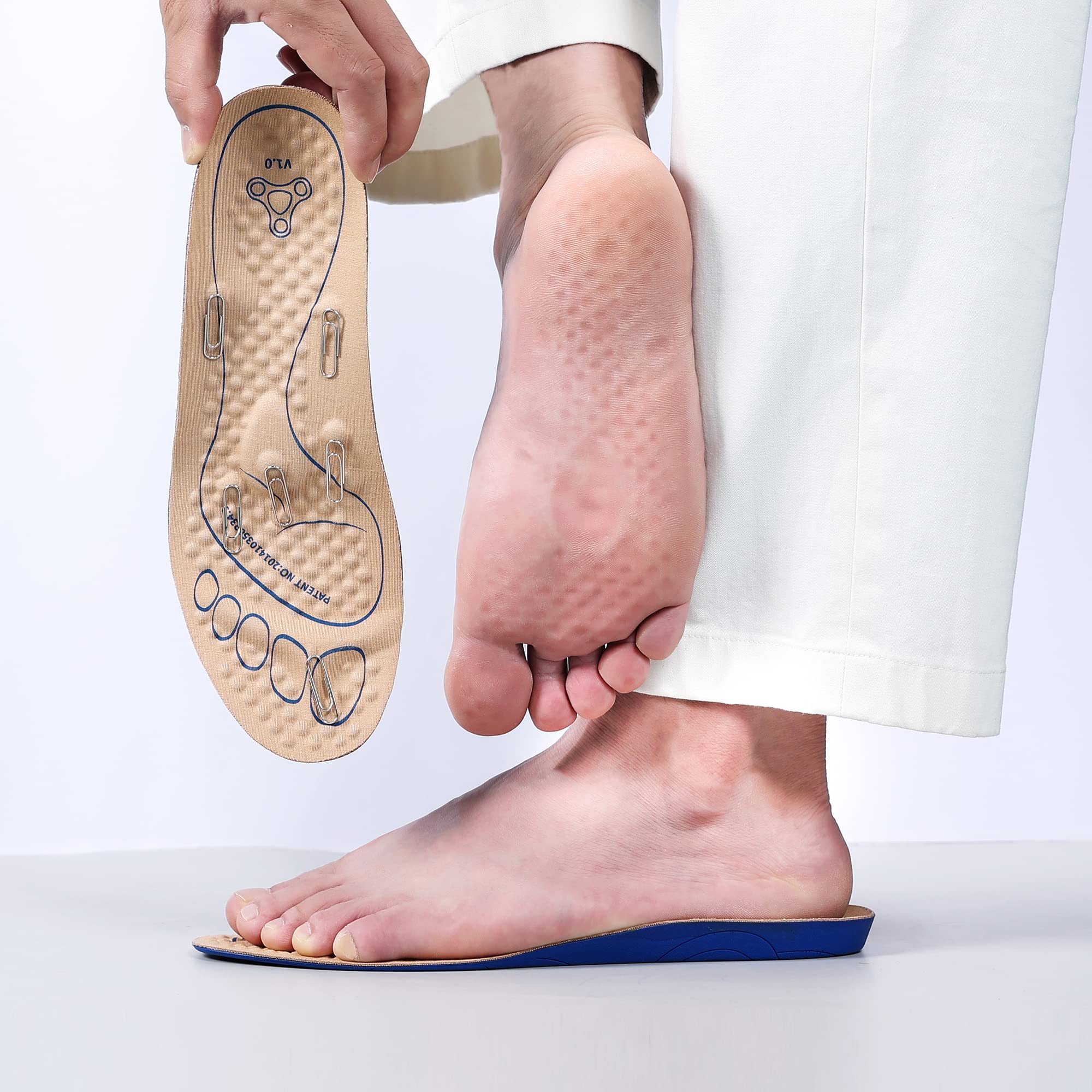 Semelles Intérieures Magnétiques De Massage - Taille L - Pour Homme/femme - Neuf Sans étiquettes