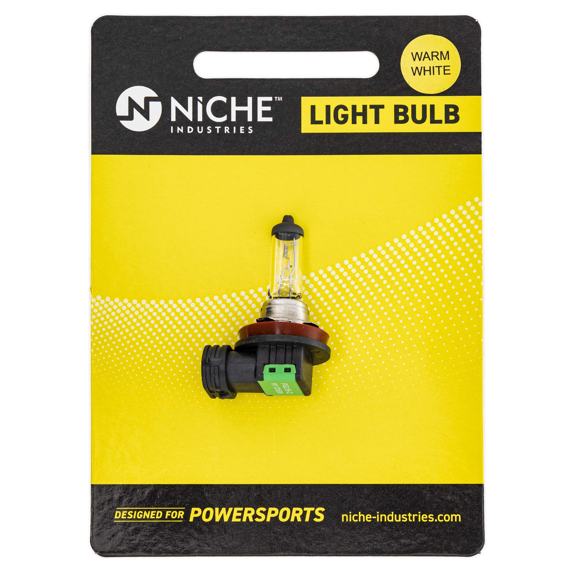 NICHE H11 Headlight Bulb for 2006-2019 Suzuki GSXR600 GSXR750 GSXR1000 Kawasaki Ninja ZX6R ZX14R KTM 1290 1190