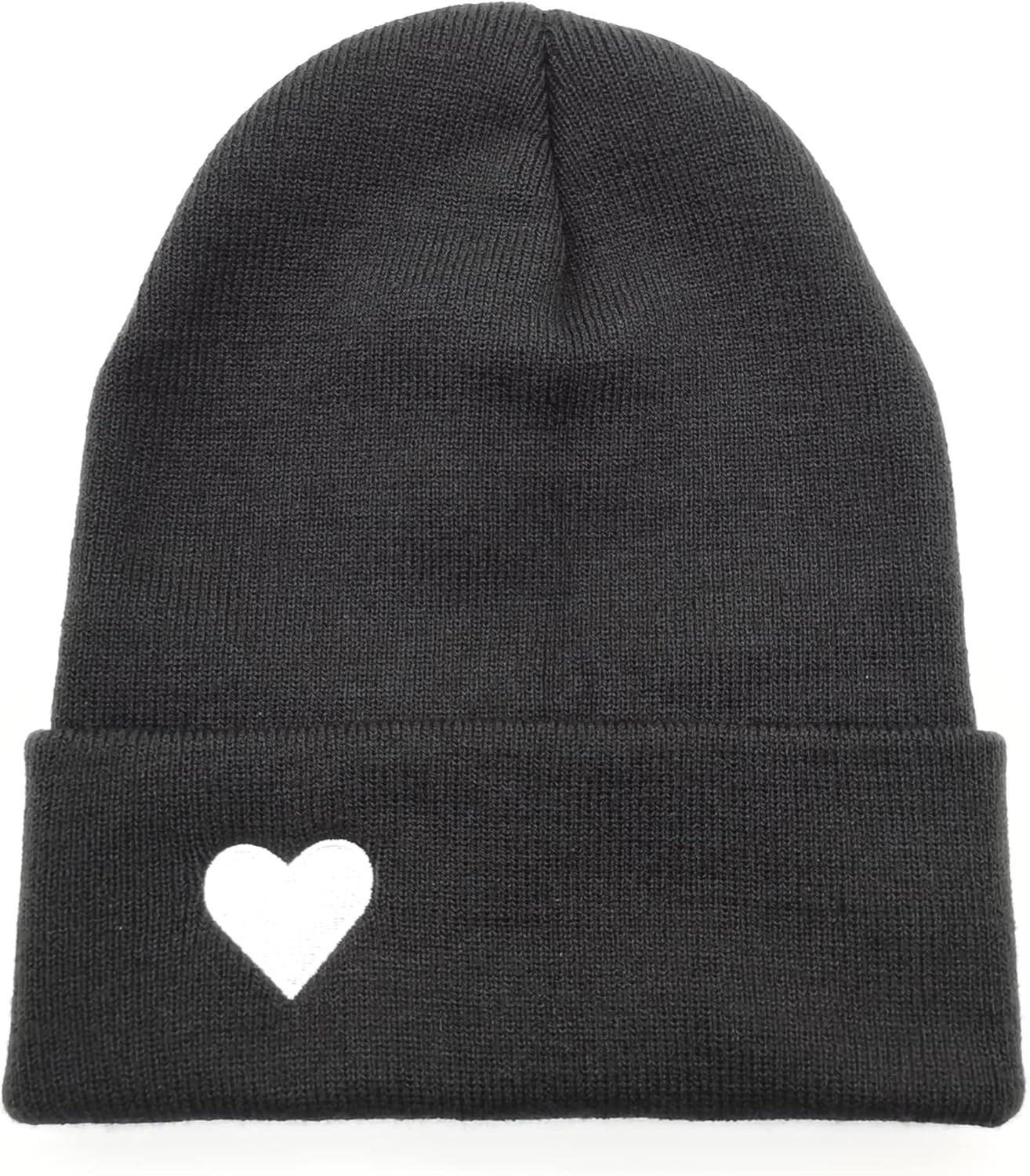 ATTICUS Poetry Cuffed Beanie for Women, Lightweight Acrylic Beanie for Year Round Wear - with Patch or Embroidered- One Size