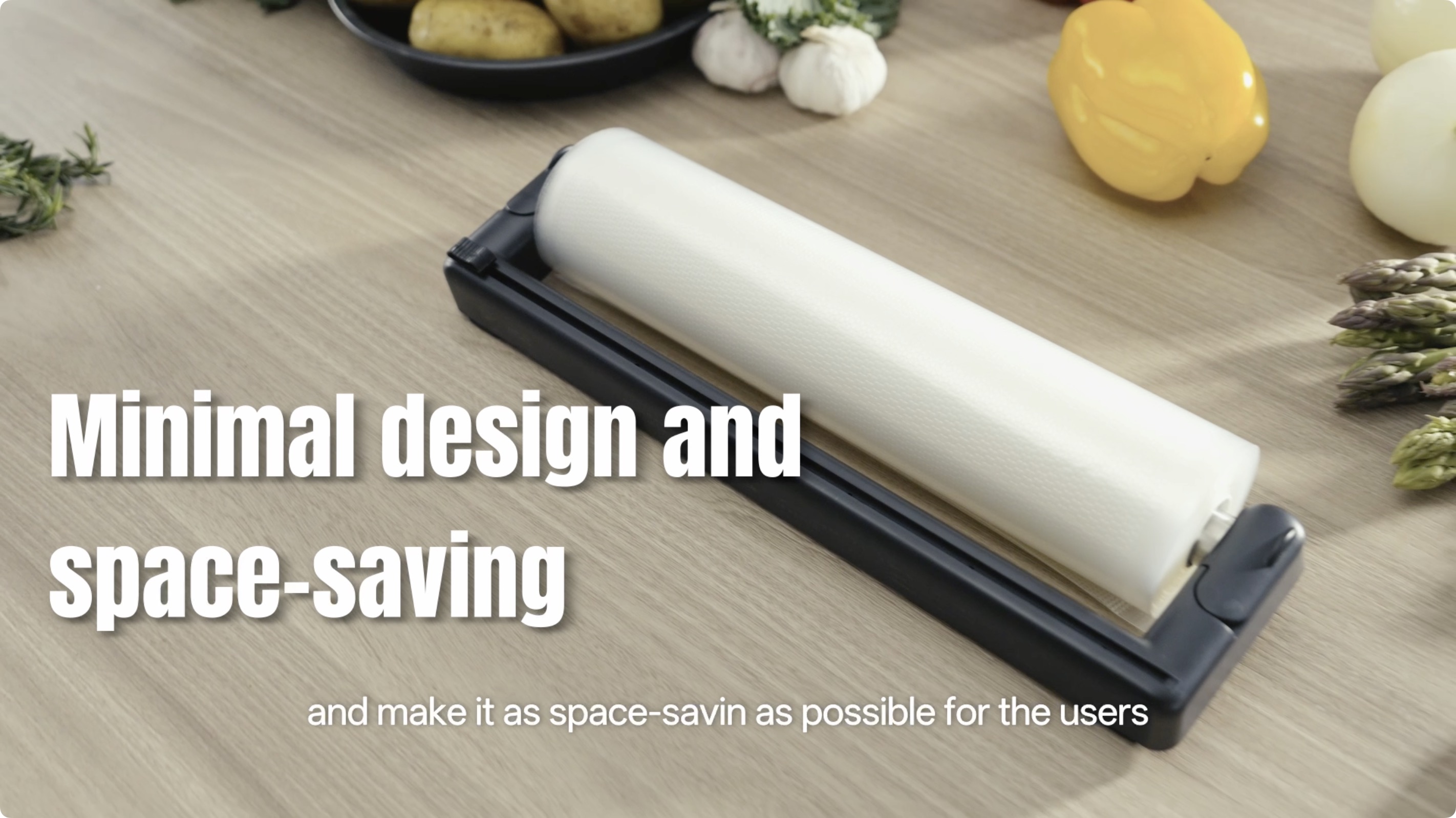 Textured Vacuum Sealer Rolls - 2 Pack, 20cm X 6 Meters Each (BPA-Free Plastic) 3 thumbnail image