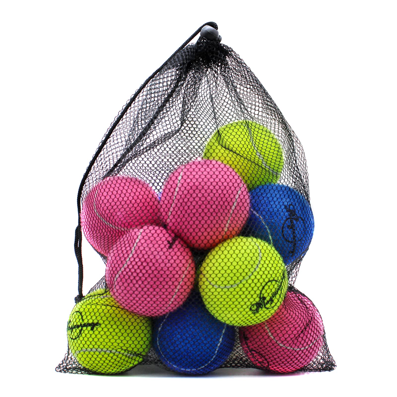 Magicorange Tennis Balls, 12 Pack Advanced Training Tennis Balls Practice Balls, Come with Mesh Bag for Easy Transport, Good for Beginner Training