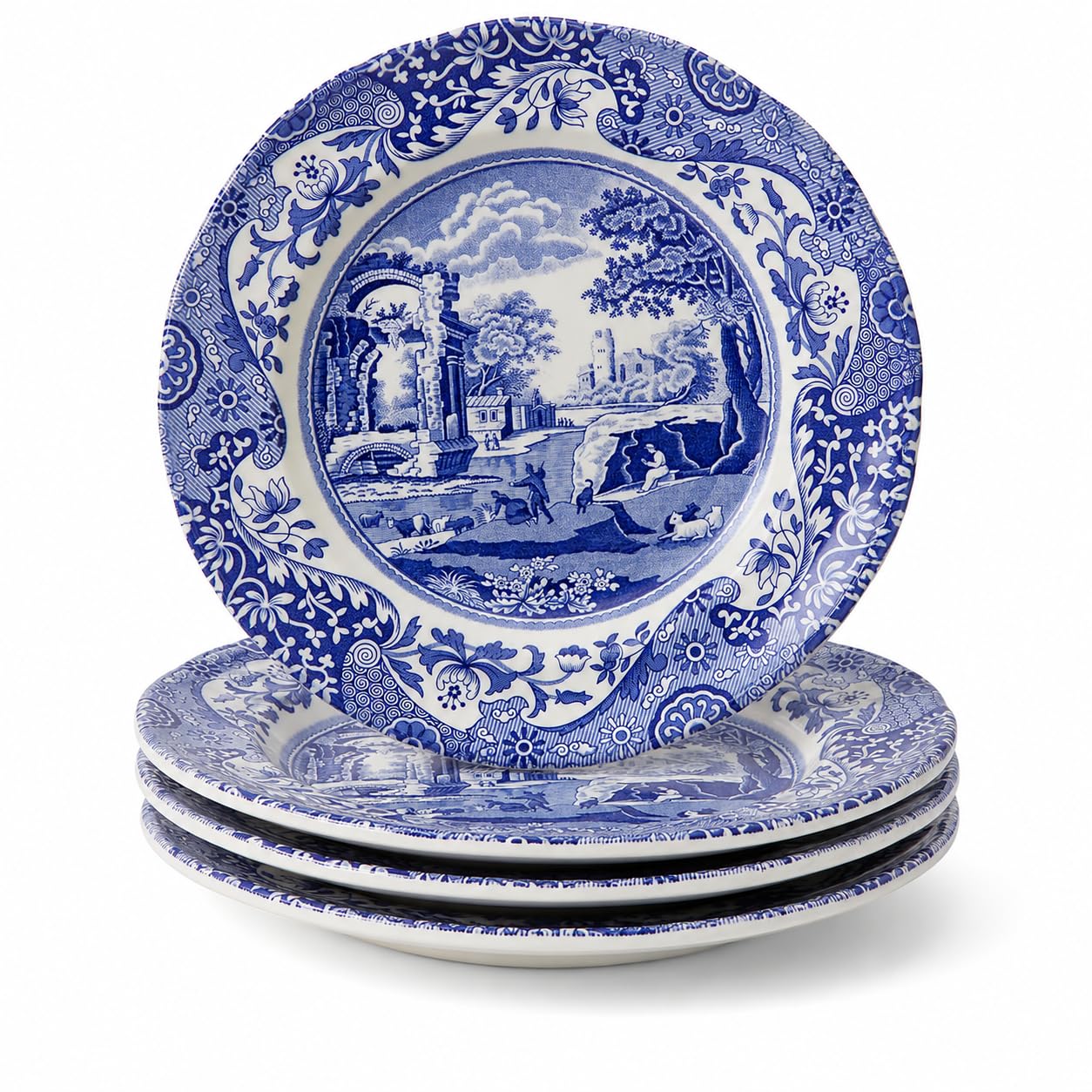Amazon.com | Spode Blue Italian Salad Plate 8