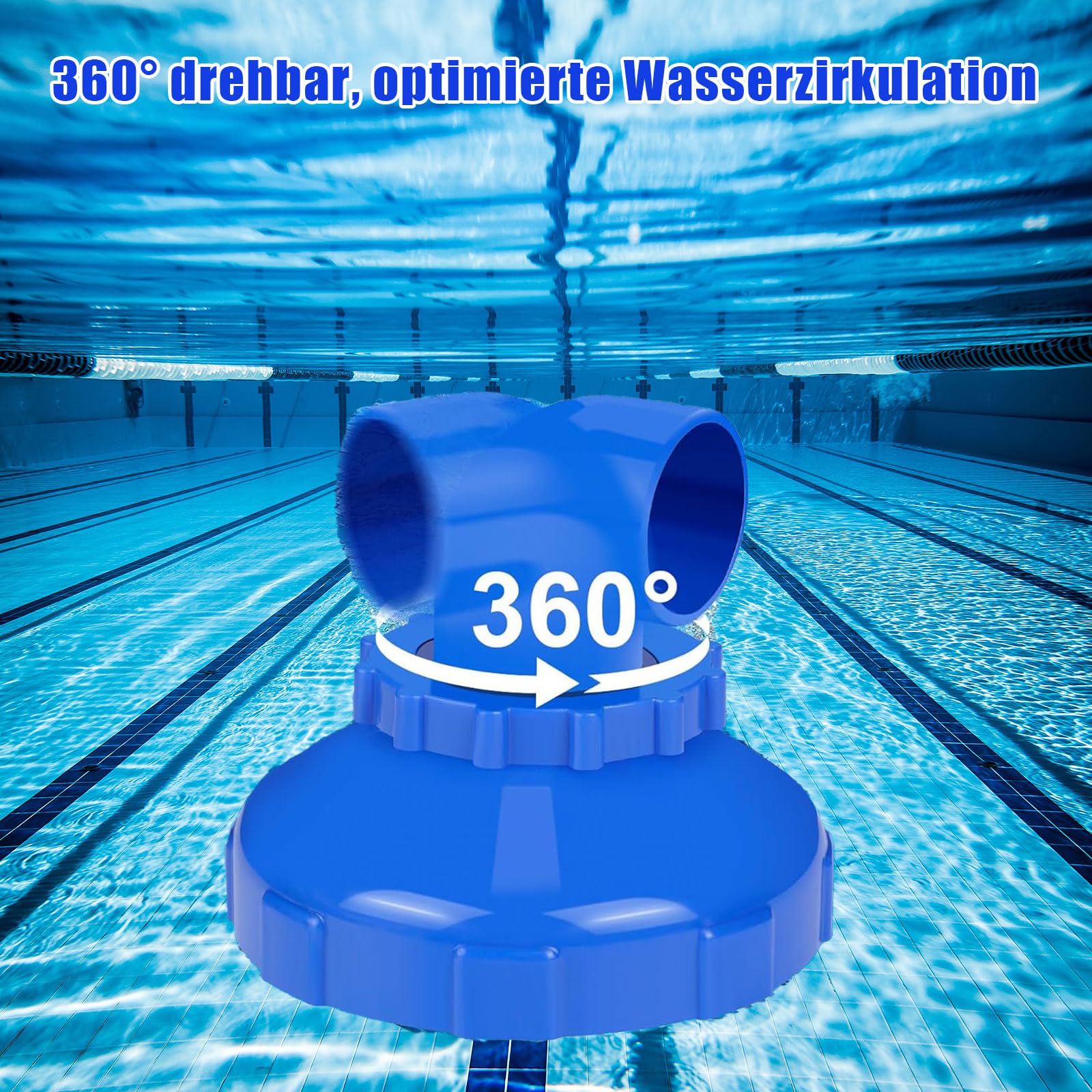 Buse de remplissage de piscine 32 mm, rotative 360°, diamètre 32/38, kit accessoires pour piscine hors-sol Bestway Intex