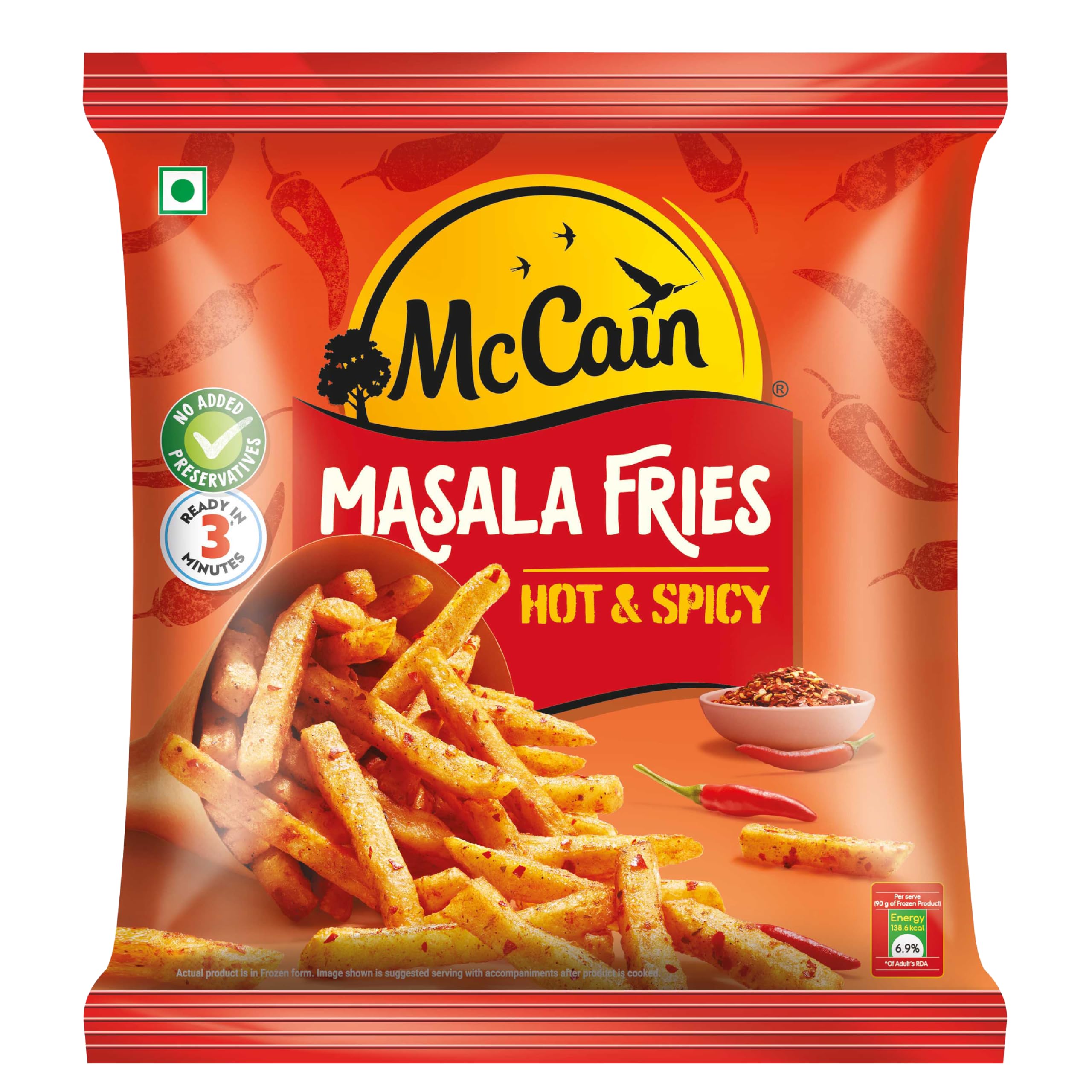 Mccain Masala Fries, 420g