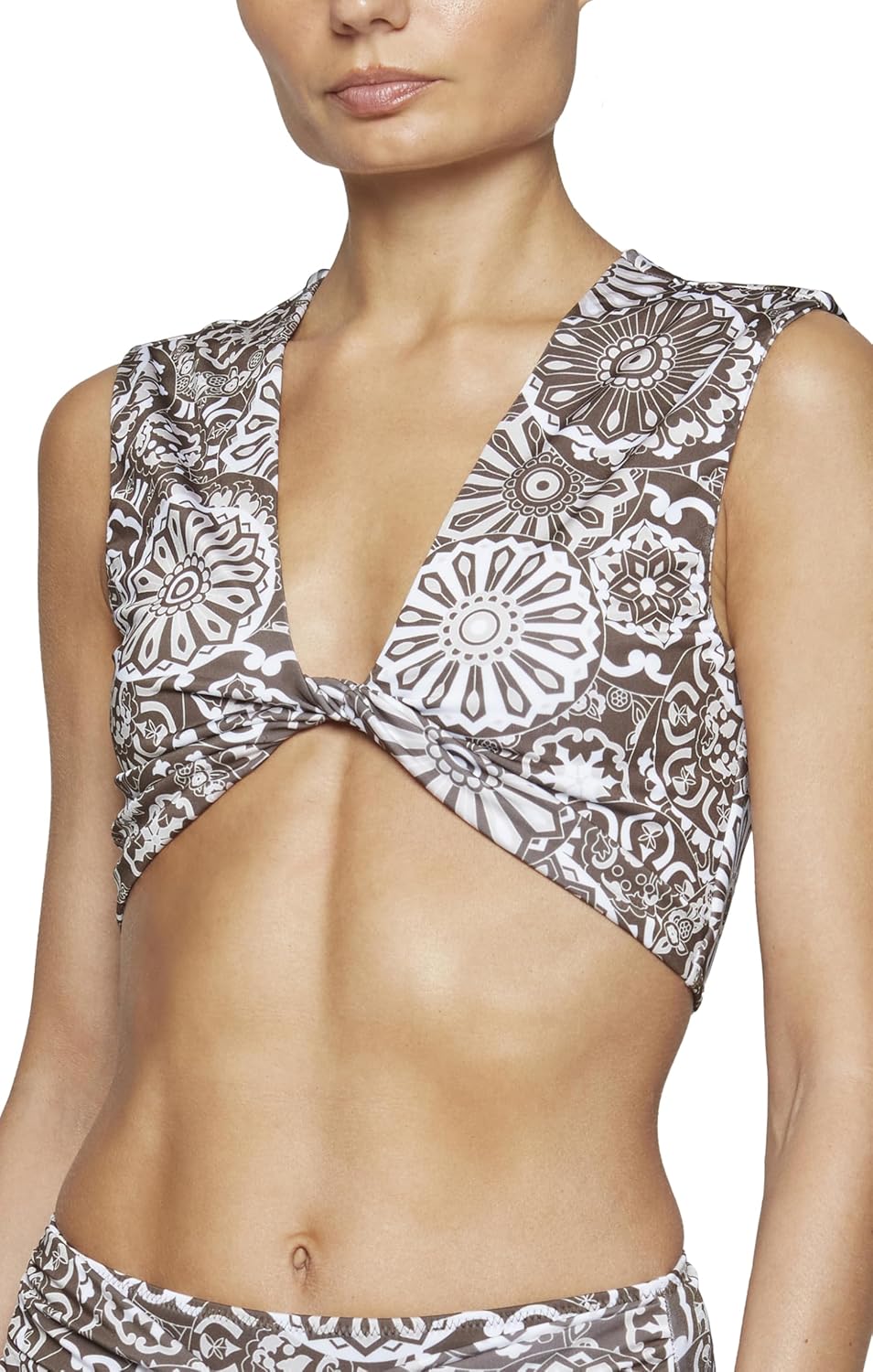 Ramy Brook Women's Print Oliwia Bikini Top