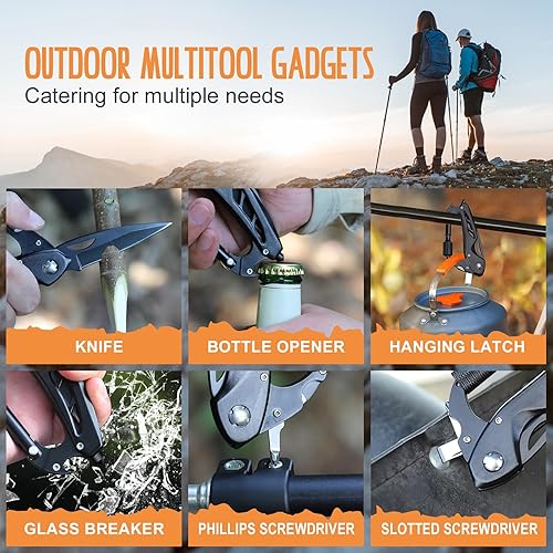 Miniatura 4 de Regalos para hombres, él papá, rellenos de calcetines de Navidad, regalos para marido, regalos multiherramienta de Navidad para hombres, regalo de