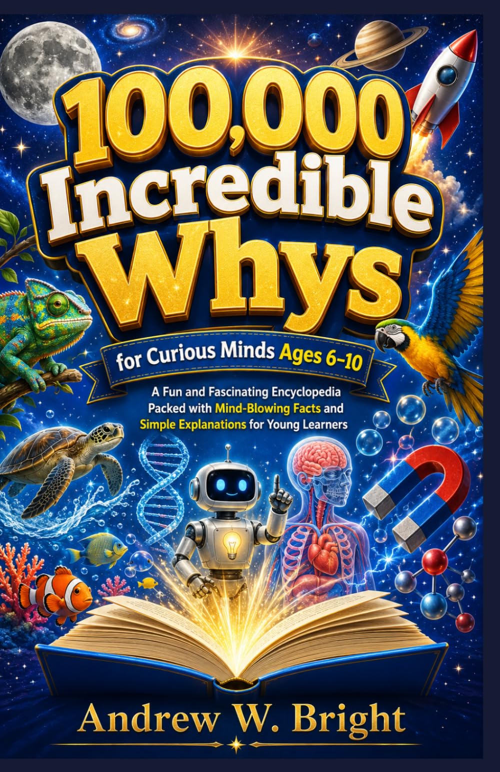 100,000 Incredible Whys for Curious Minds Ages 6–10: A Fun and Fascinating Encyclopedia Packed with Mind-Blowing Facts and Simple Explanations for Young Learners: 13 (The Whys Series)
