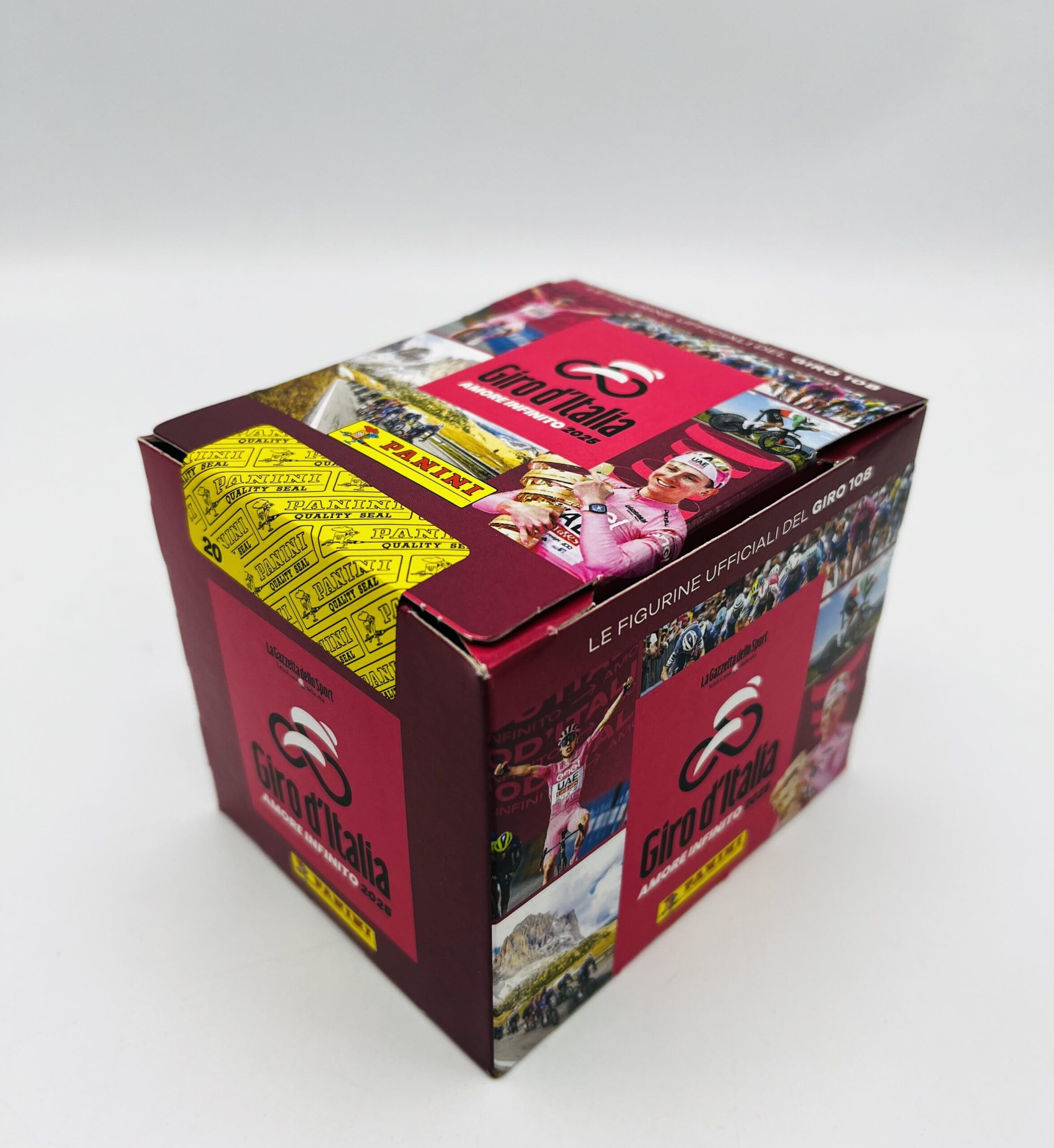 manuelkant Box of 36 bags for collecting figurines of the Giro d'Italia 108 Panini