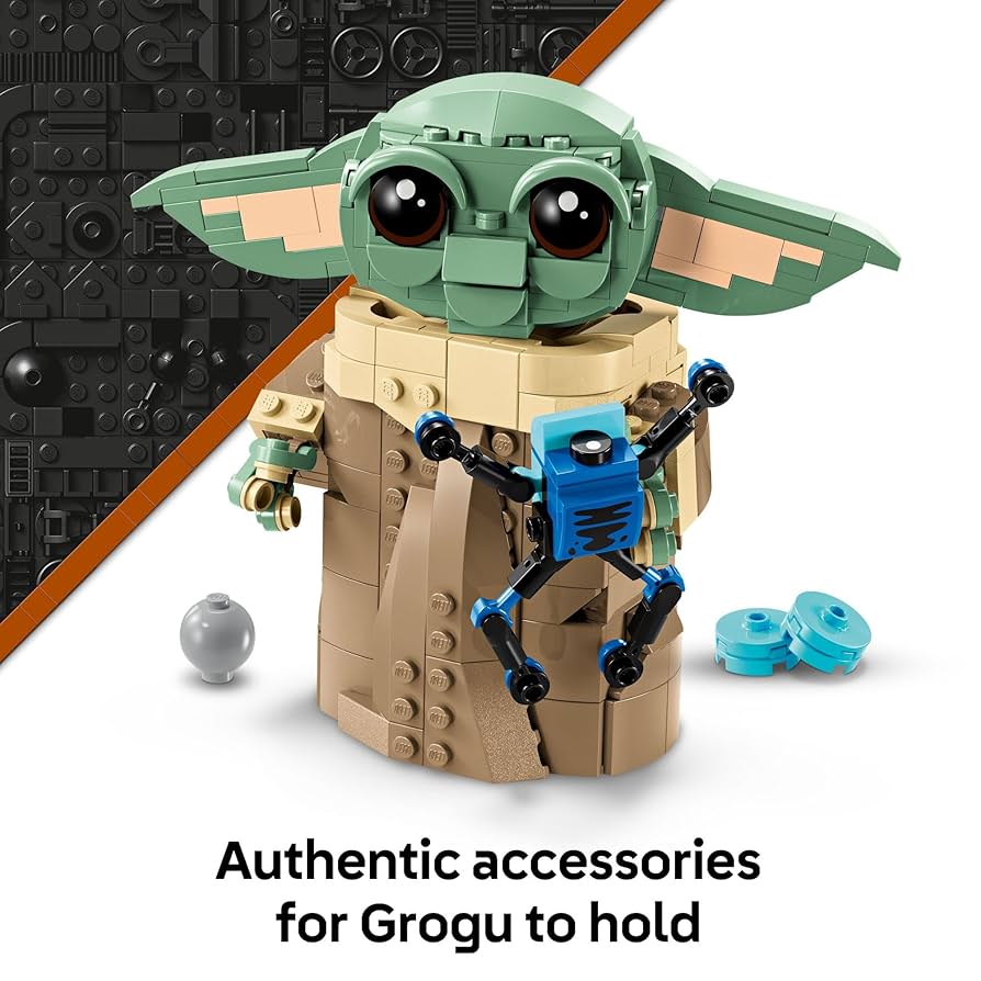 Amazon.com: LEGO Star Wars: The Mandalorian Grogu with Hover