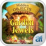 Hidden Objects Garden Jewels & 3 puzzle games