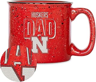 Rico Industries NCAA Dad 12oz Laser Engraved Campfire Mug