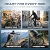 Flexzion Bike Rear Rack, 55 lbs Adjustable Bicycle Rear Rack for Back of Bike, Aluminum Bike Cargo Carrier for 26-28 Inch Wheels, Rear Mount Luggage Platform for Commuter, Touring & Cruiser Bikes
