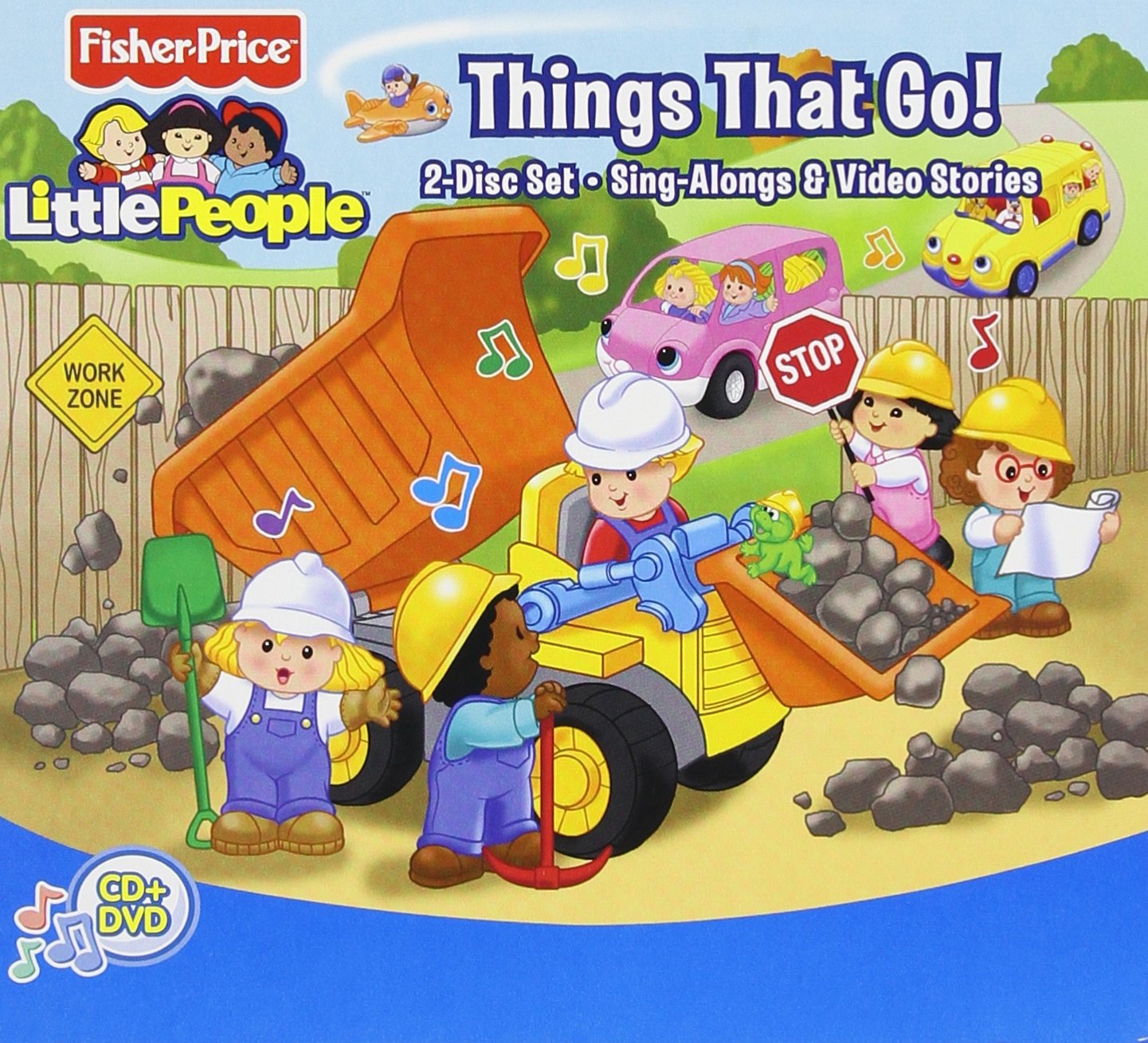 FISHER PRICE SERIES - THINGS THAT GO CD/DVD [Audio CD] Various Artists