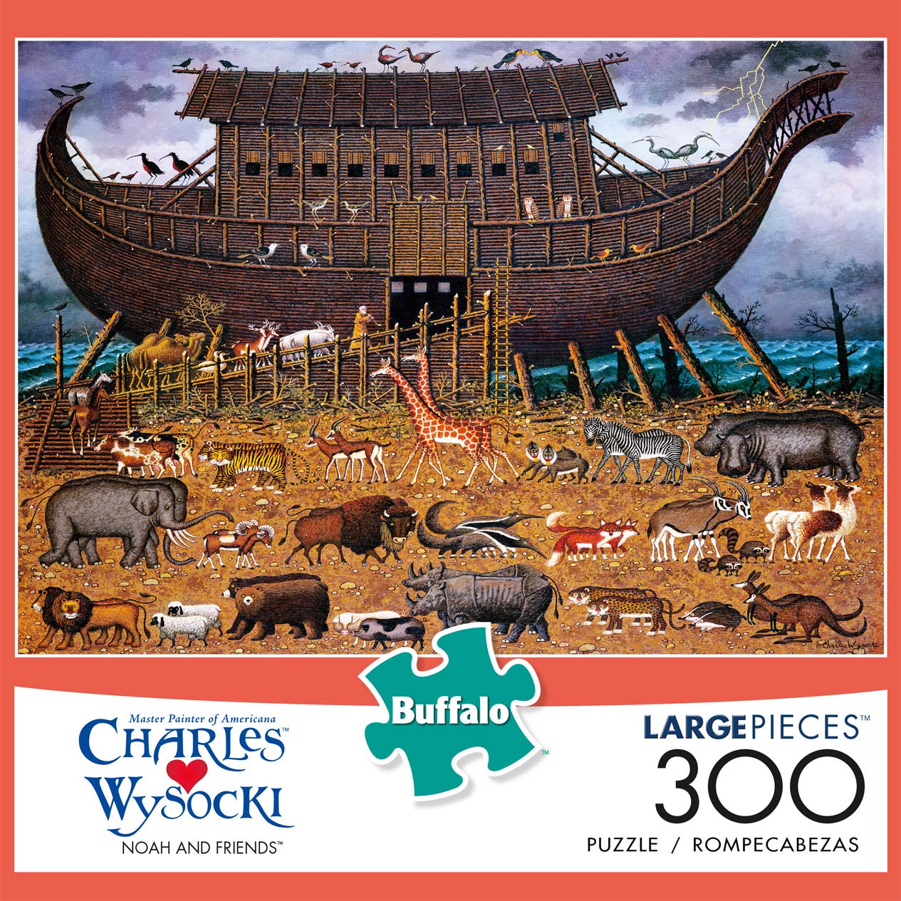 Amazon.com: Buffalo Games - Charles Wysocki - Noah and