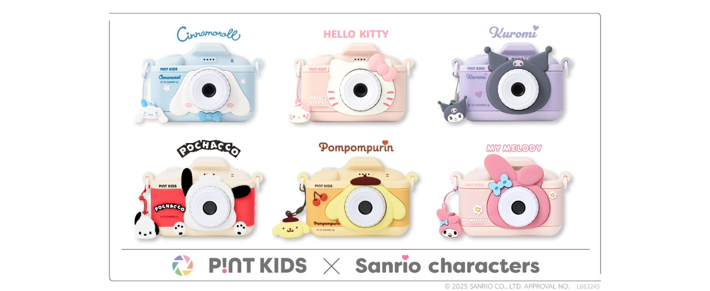 Amazon.co.jp: ピントキッズ キッズカメラ トイカメラ サンリオコラボ