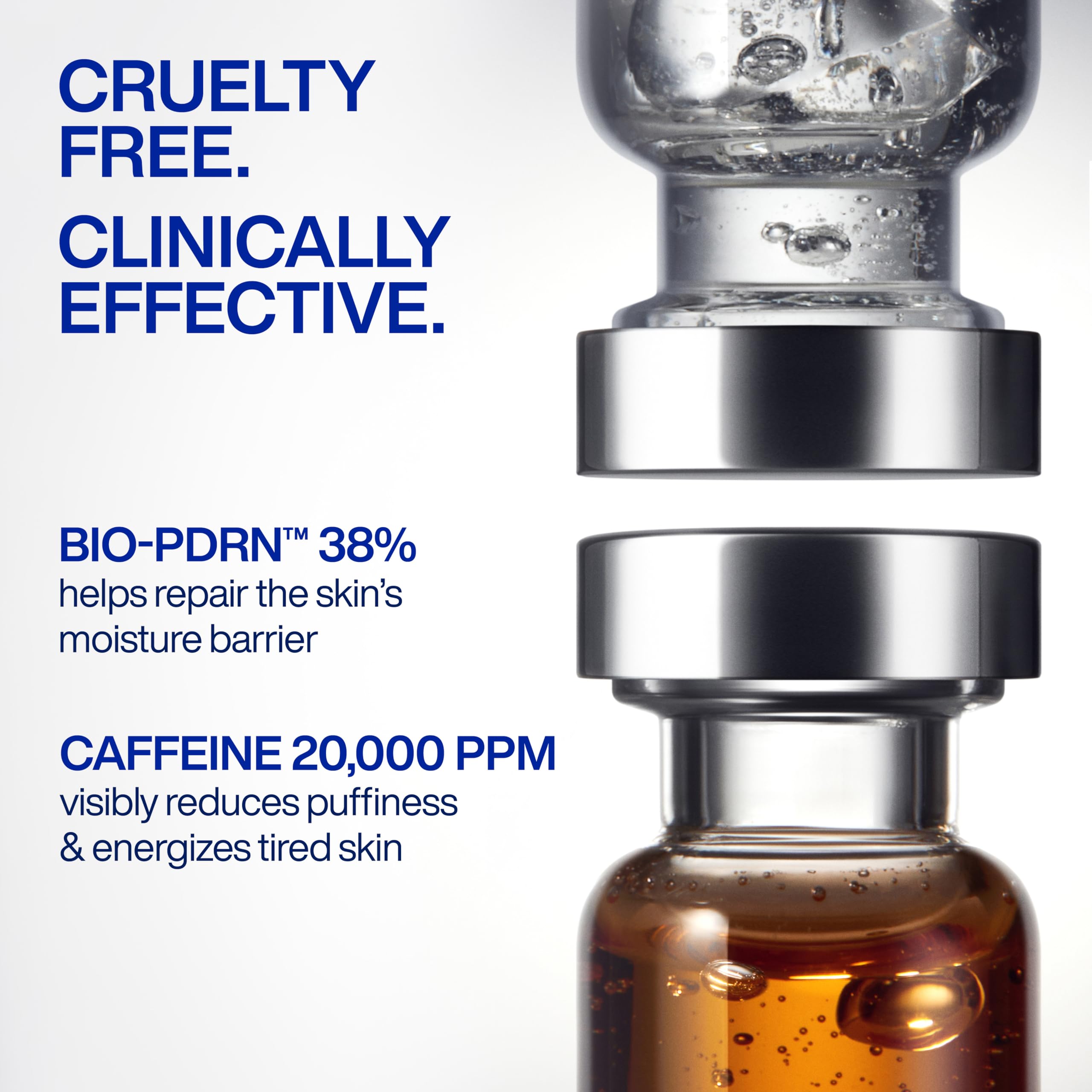 IOPE BIO-PDRN Siero alla caffeina | 38% PDRN vegano a base vegetale e 20.000 ppm di caffeina e niacinamide in una bottiglia, pelle rimpolpante, lifting e rassodante intenso, cura della pelle coreana