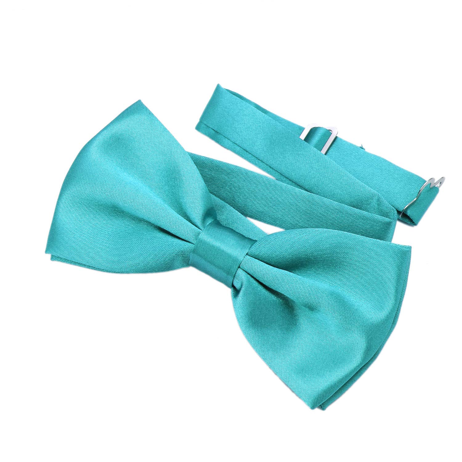 DonDon classy bow tie pre tied and adjustable Turquoise