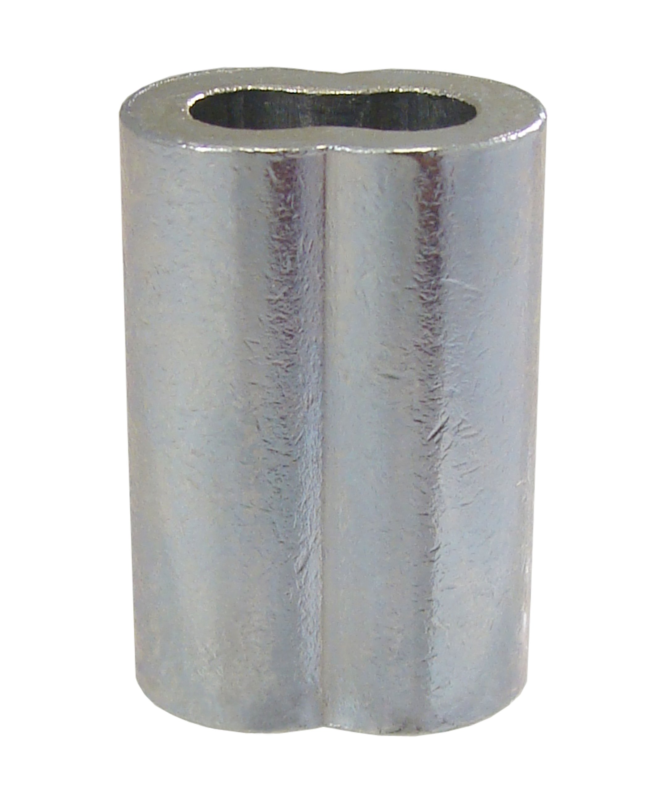 Loos Cableware SL2-10P Zinc Plated Copper Crimping Sleeve Set for 5/16" Diameter Wire Rope (2 Piece)