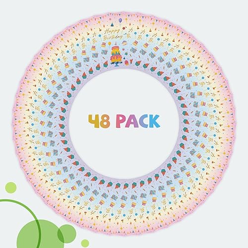 Miniatura 9 de HURSROOR Bolsas de regalo de fiesta de feliz cumpleaños (paquete de 24), bolsas de papel kraft, bolsas de dulces, bolsas de regalo, bolsas de