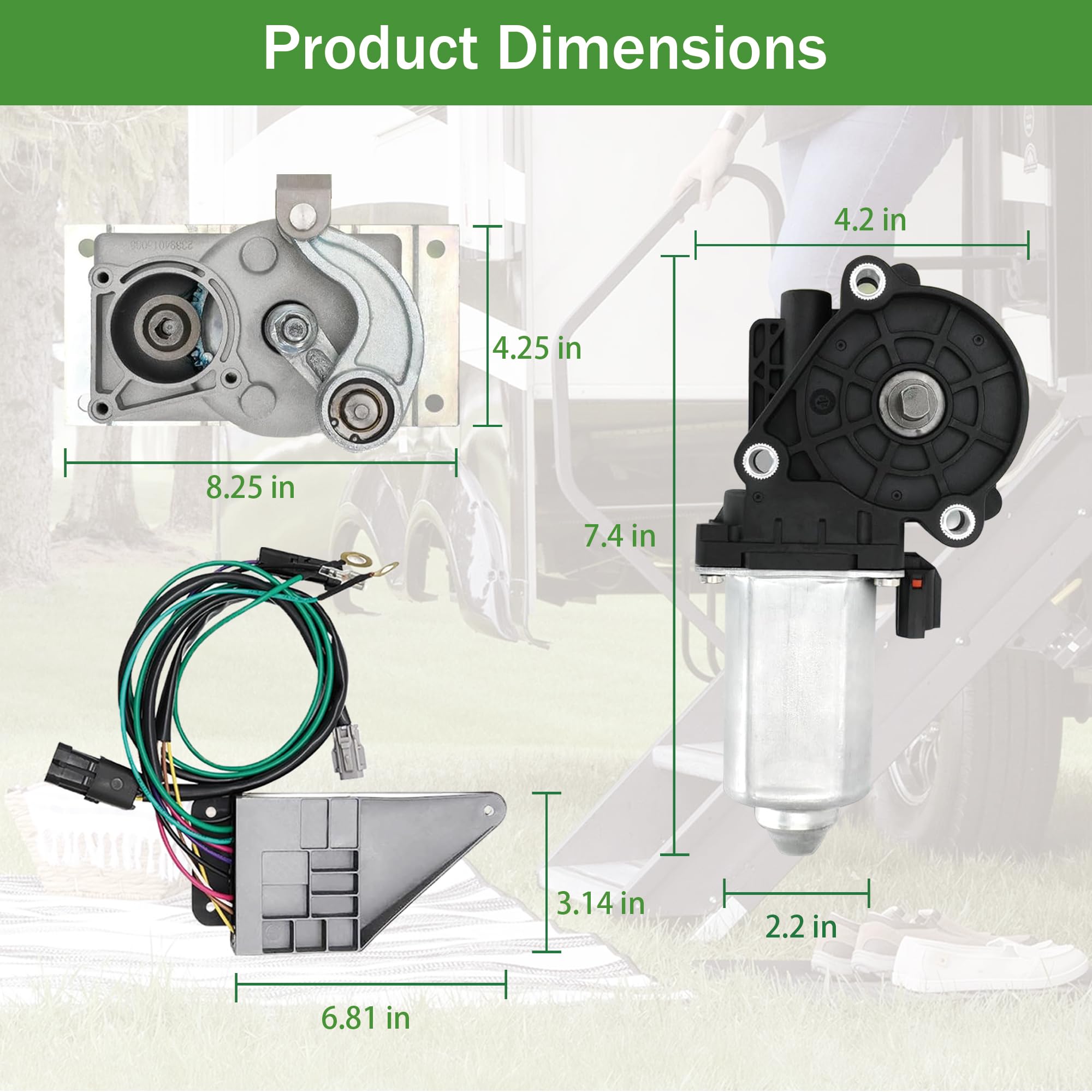 Amazon.com: HRepair RV Step Motor Conversion Kit for Linkage