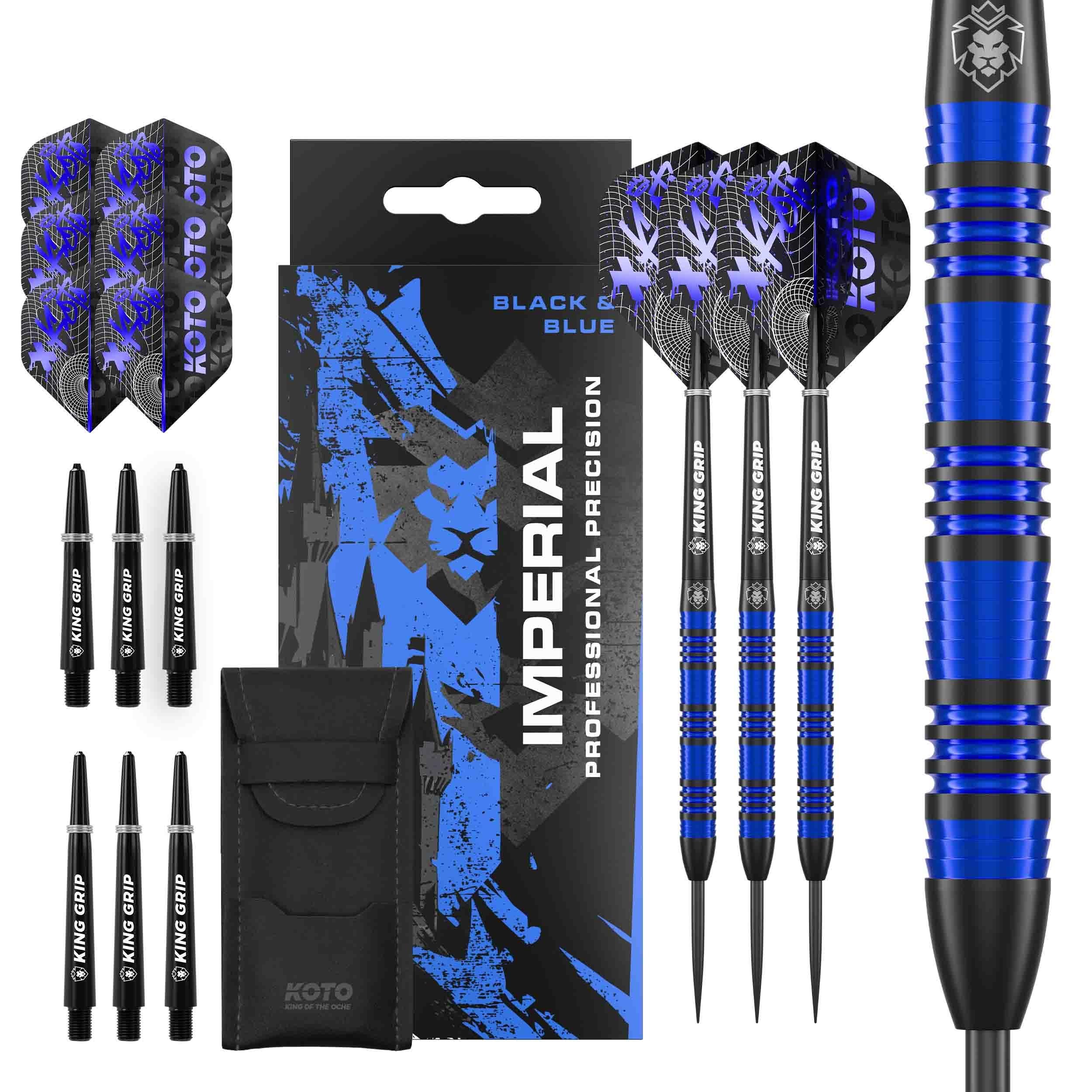 Lotki KOTO Imperial Black Blue 80% Tungsten Darts