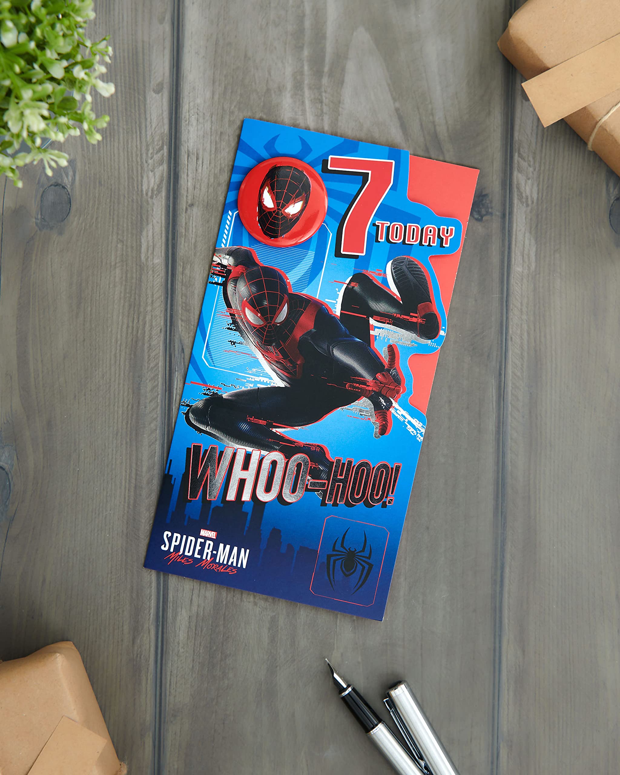 Biglietto di compleanno Marvel – Carino Supereroe – Disney Marvel