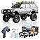 BEEZRC FMS 1/18 Scale RC Crawler FCX18 RTR Land Cruiser Toyota Licensed 4WD RC Rock Truck 2.4Ghz Hobby Grade RC Car Mini Remo