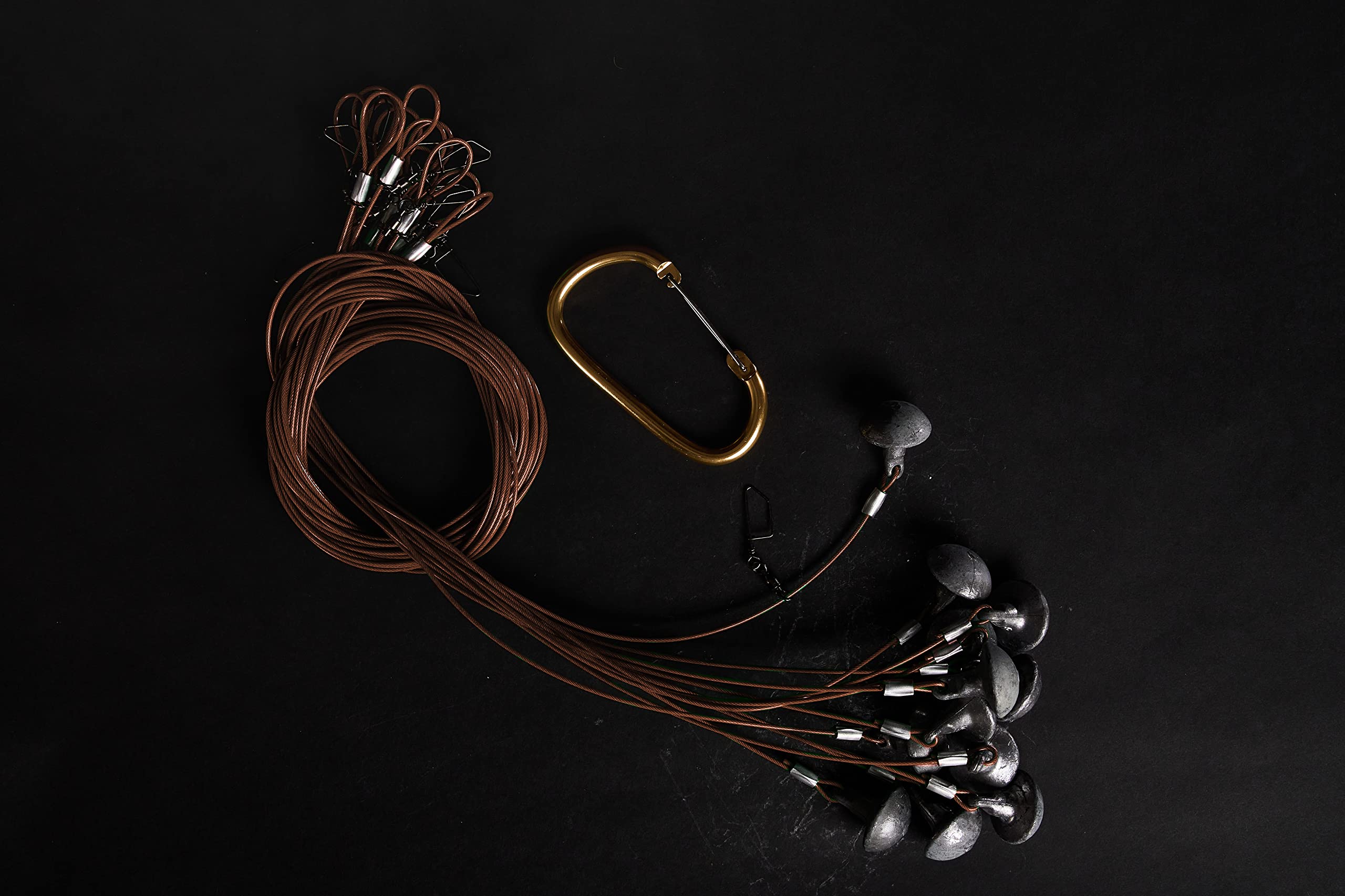 Lifetime Decoys Stainless Steel PVC Coated Cable Timber Duck Decoy Rigs ...