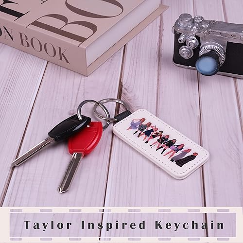 Miniatura 4 de Twogemy Taylor Inspired Keychain, Taylor Imaginative Keyring for Women Girls Gifts, Music Lover Keychains for Friends Daughter Sister, Beautiful